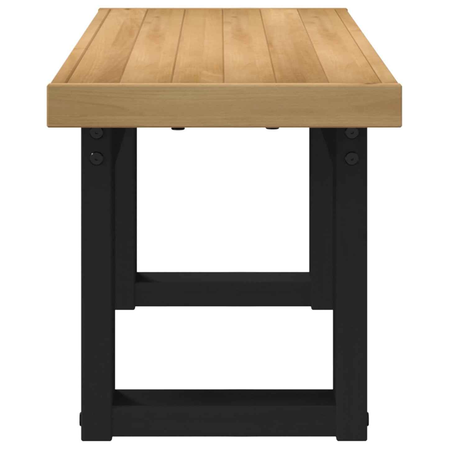 Spisebenk NOAIN 120 x 41 x 45 cm Massiv furu Naturlig