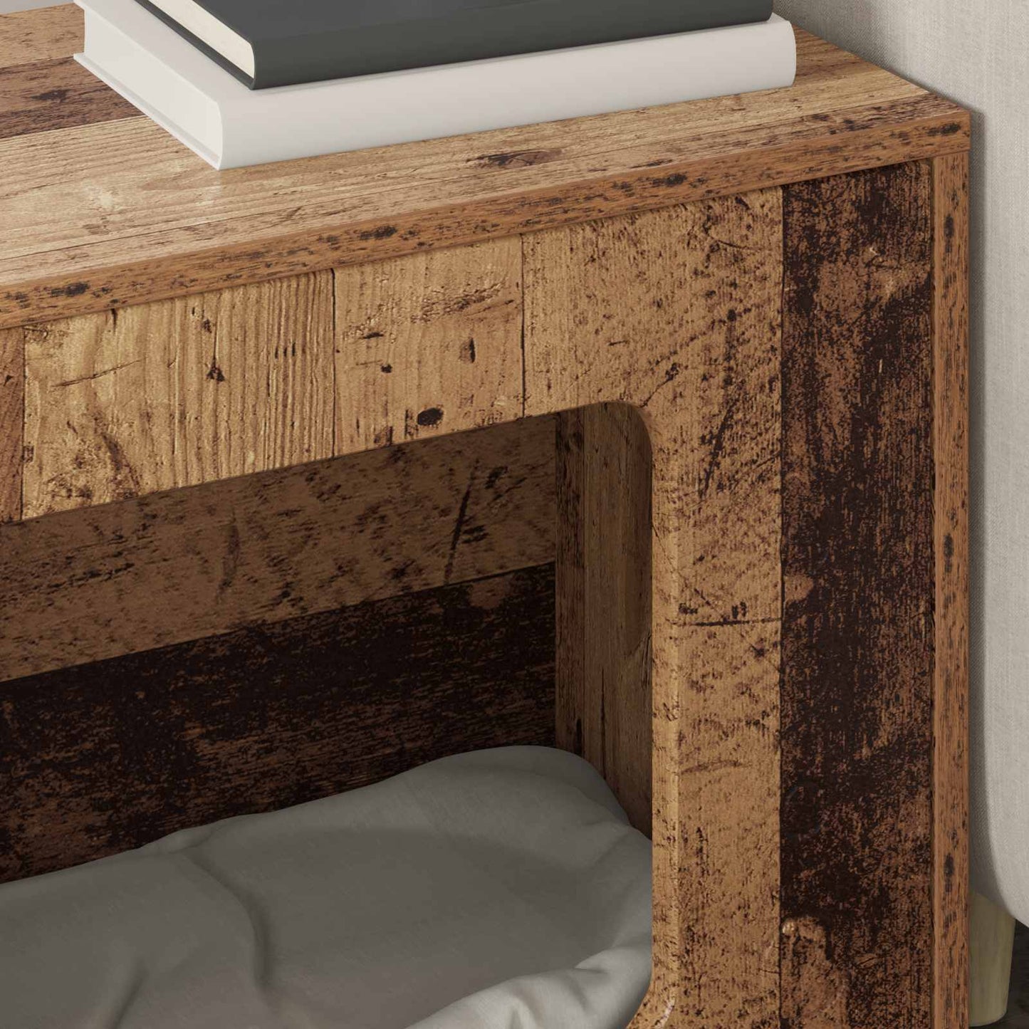 Katt Hus Gammelt tre 51 x 30 x 42,5 cm Konstruert tre