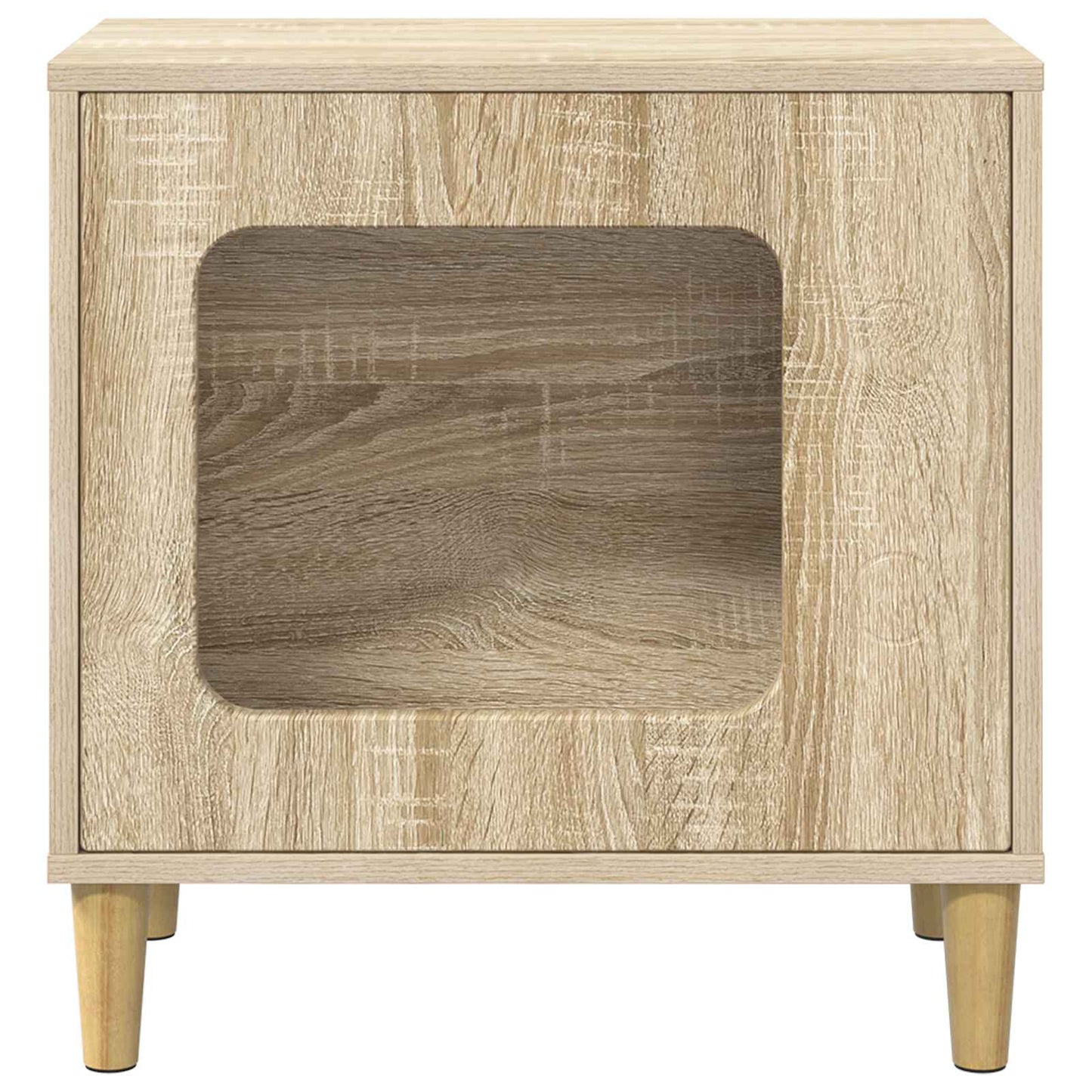 Katt Hus Sonoma 51 x 30 x 52 cm Konstruert tre