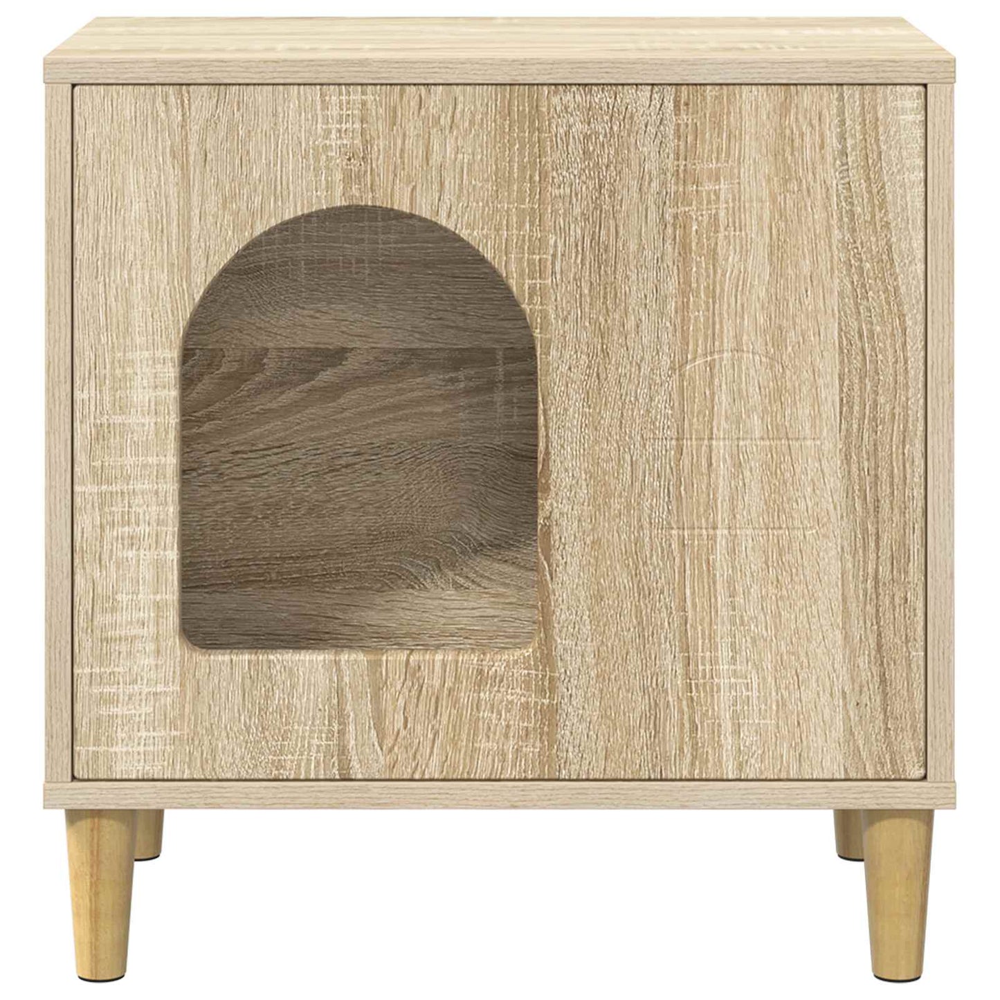 Katt Hus Sonoma 51 x 30 x 52 cm Konstruert tre