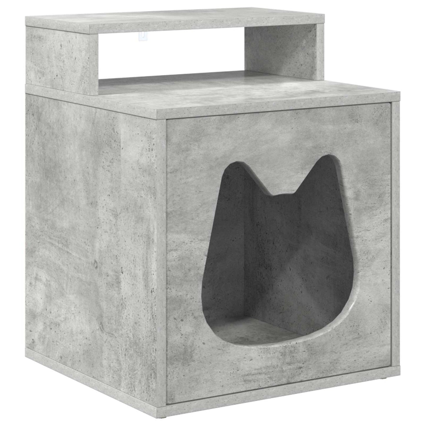Katt Hus Betong 42,5 x 40 x 53,5 cm Konstruert tre