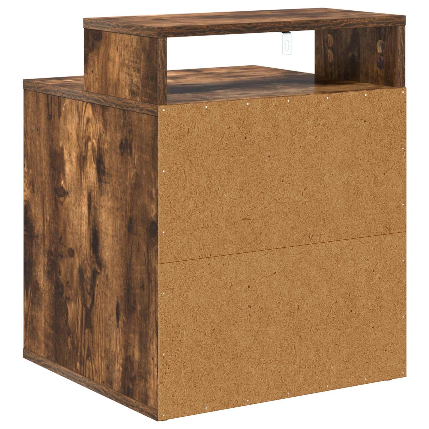 Katt Hus Røkt eik 42,5 x 40 x 53,5 cm Konstruert tre