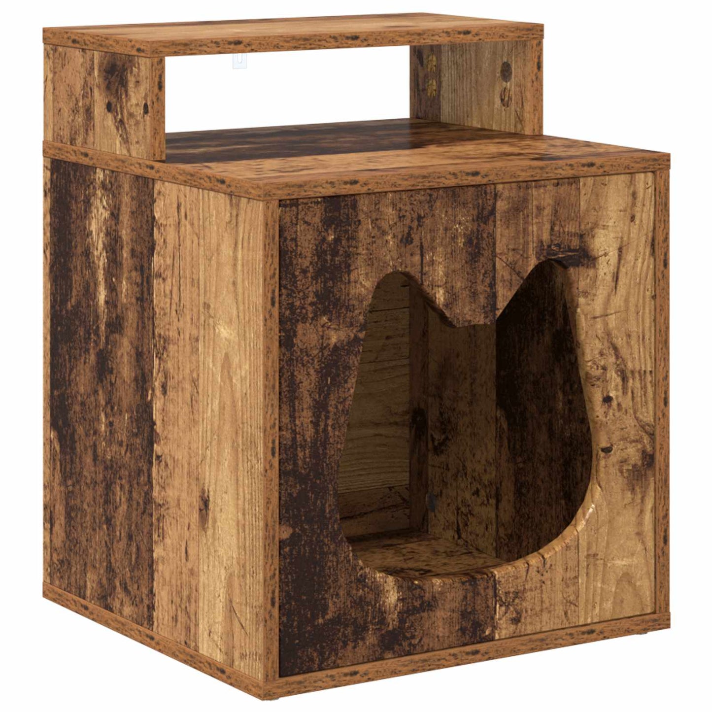 Katt Hus Gammelt tre 42,5 x 40 x 53,5 cm Konstruert tre