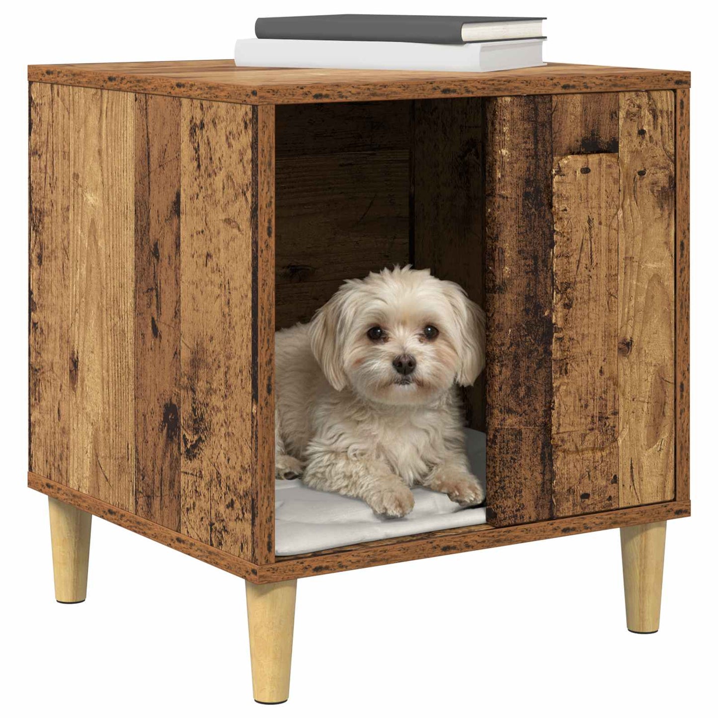 Hundehus Gammelt tre 44 x 42 x 49 cm Konstruert tre