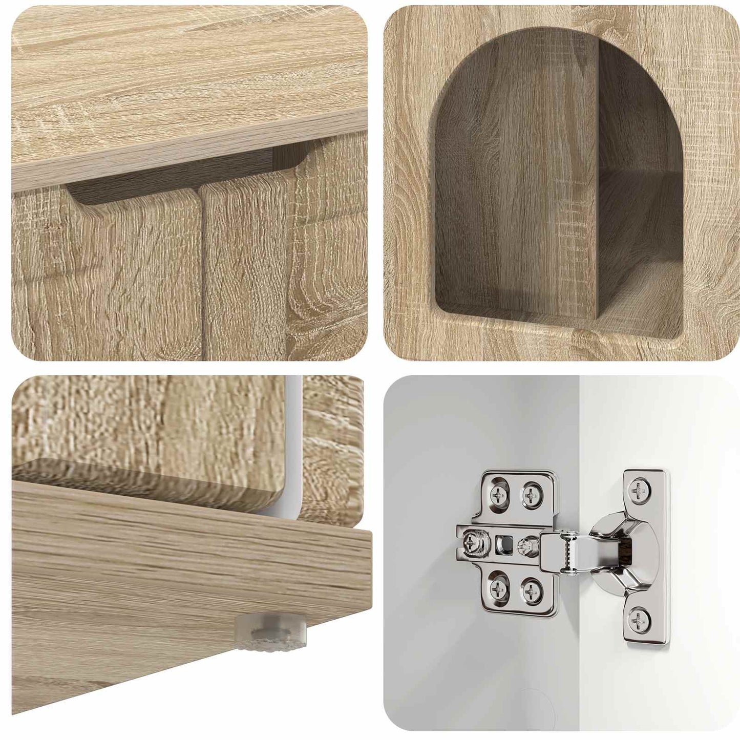 Katt Hus Sonoma 85 x 55 x 50,5 cm Konstruert tre