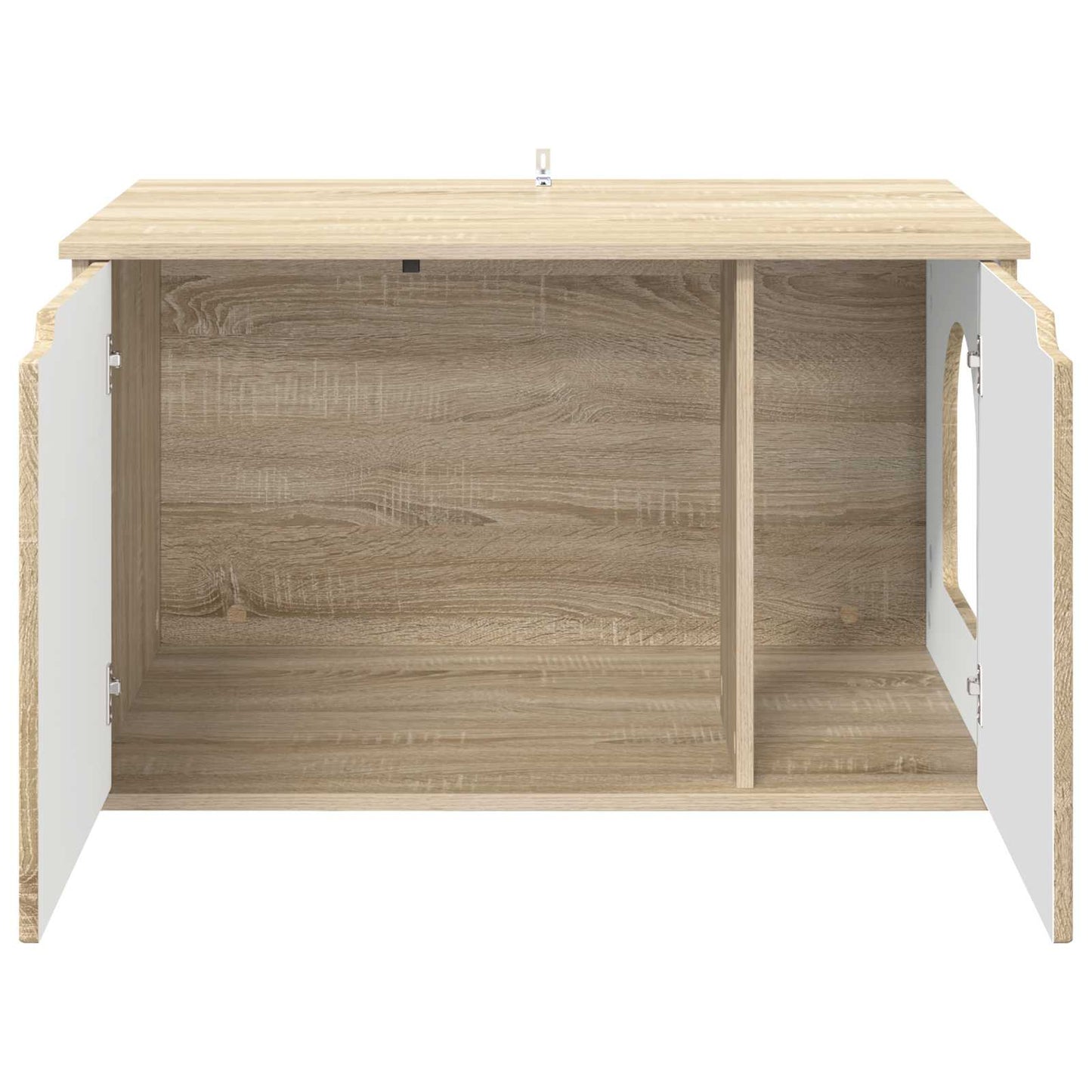 Katt Hus Sonoma 85 x 55 x 50,5 cm Konstruert tre