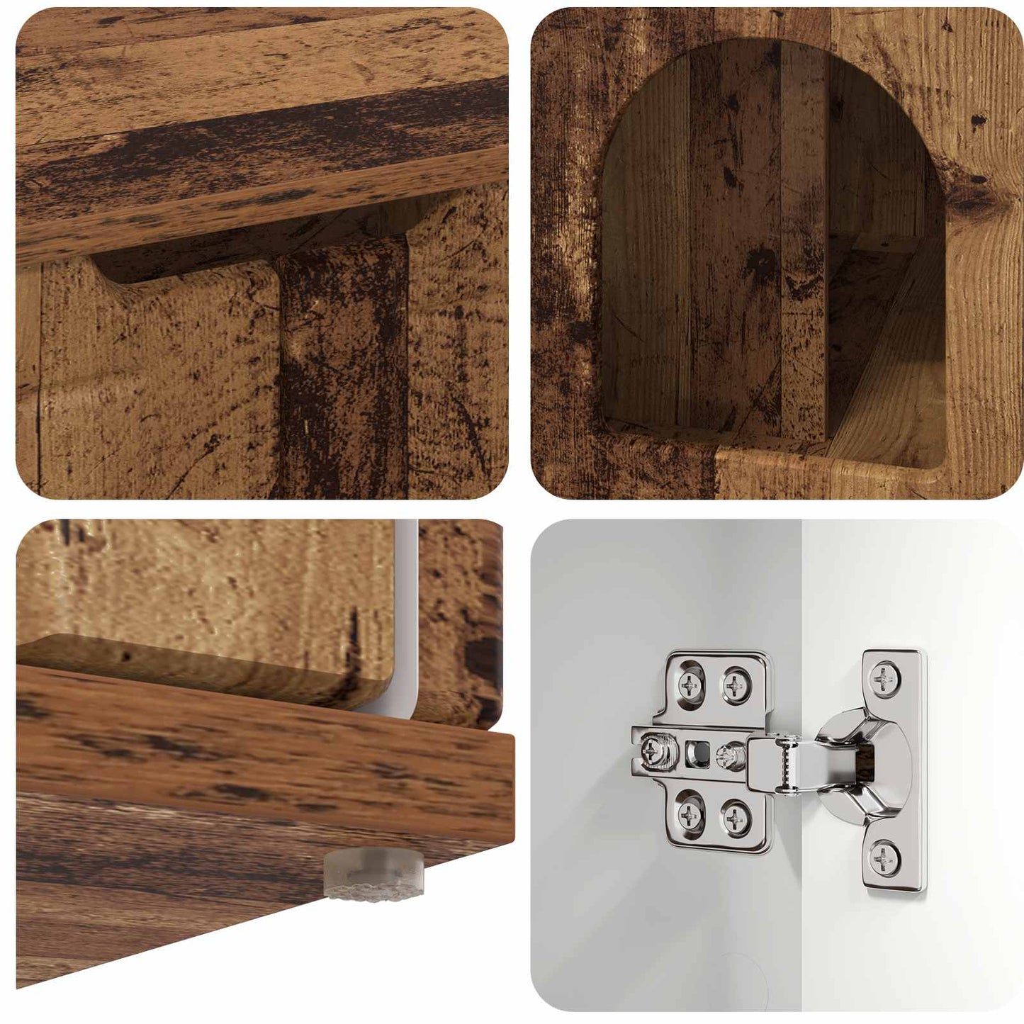 Katt Hus Gammelt tre 85 x 55 x 50,5 cm Konstruert tre