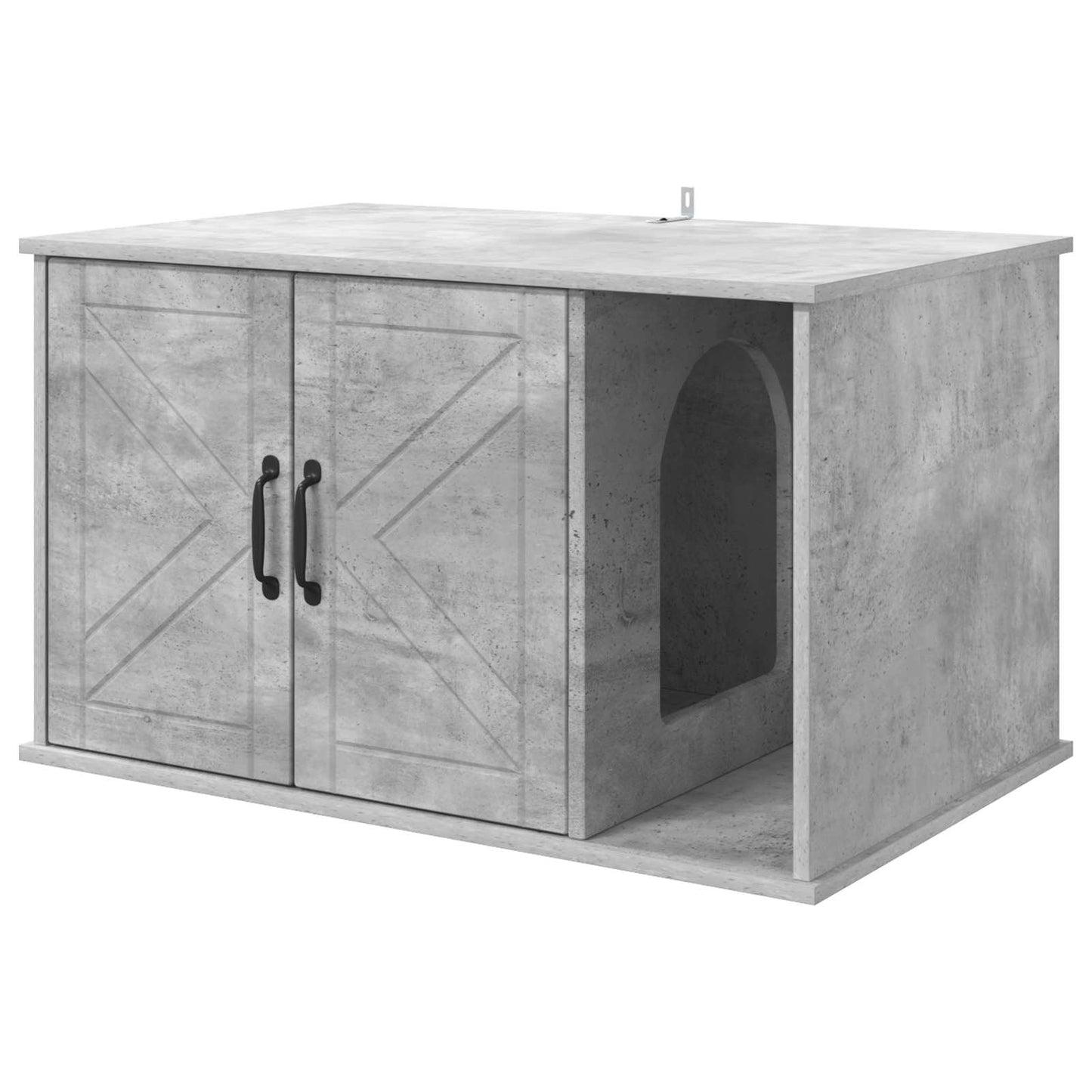 Katt Hus Betong 85 x 55 x 50 cm Konstruert tre