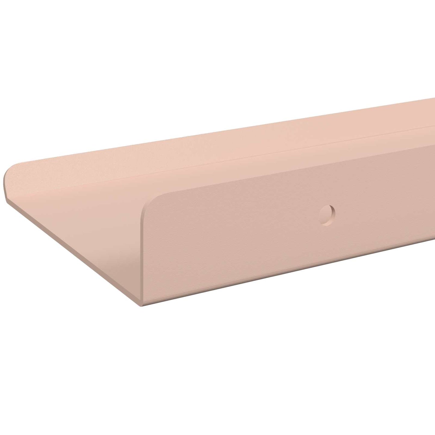 Vegghylle med hylle Veggmontert 3 pcs Rosa 40 x 9 x 2,5 cm vidaXL