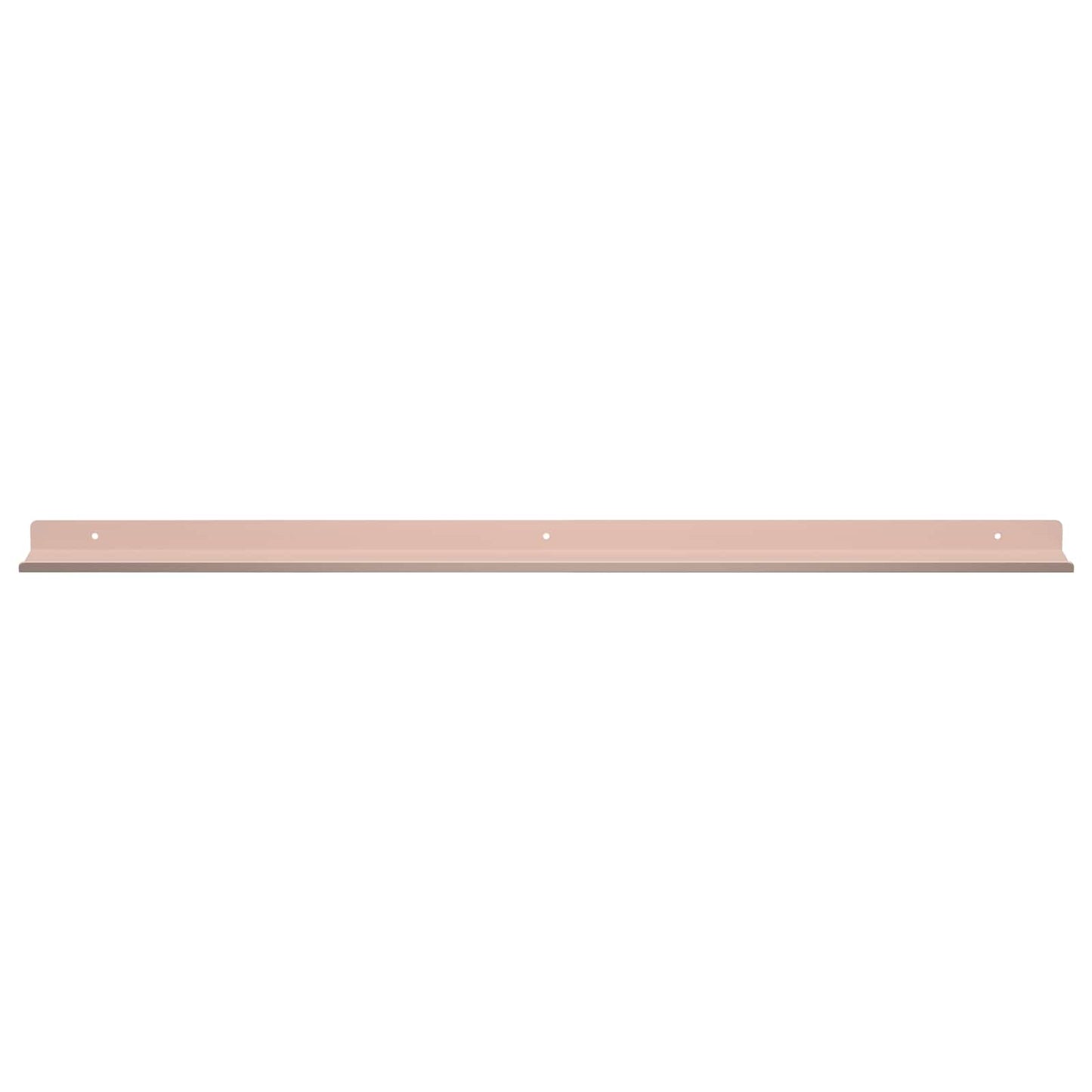 Vegghylle med hylle Veggmontert 4 pcs Rosa 80 x 9 x 2,5 cm vidaXL