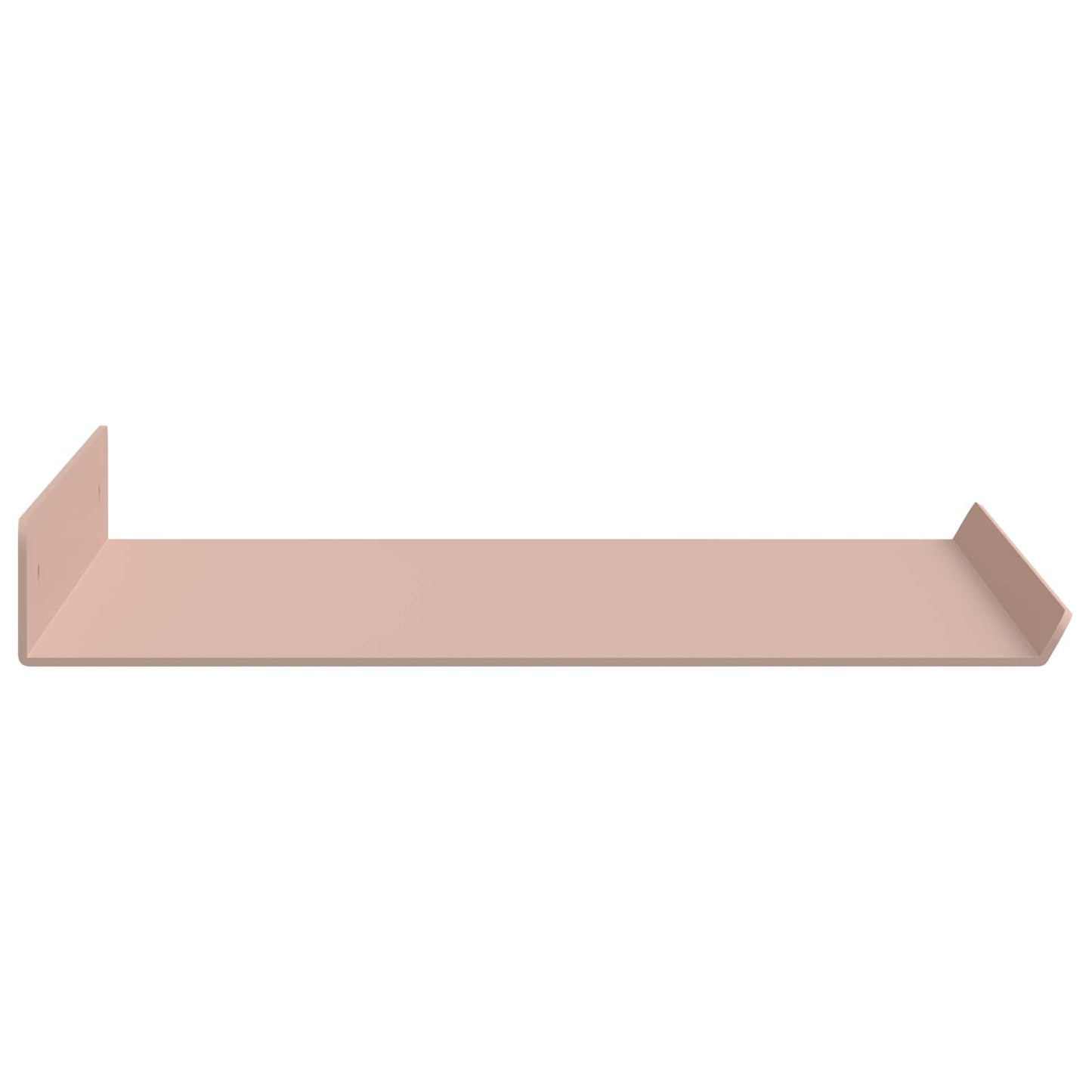 Vegghylle med hylle Veggmontert 4 pcs Rosa 40 x 18 x 2,5 cm vidaXL