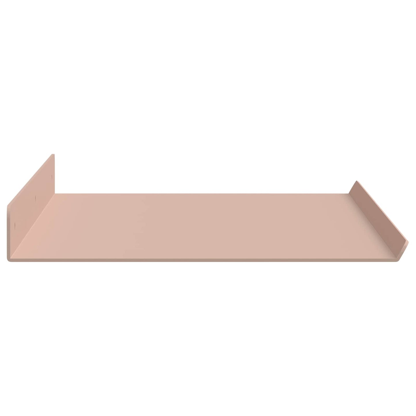 Vegghylle med hylle Veggmontert 4 pcs Rosa 60 x 18 x 2,5 cm vidaXL