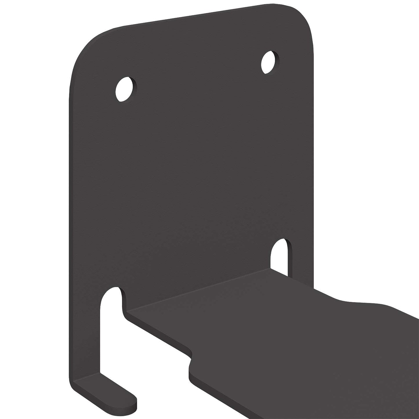 Flytende hylle med hylle 24 pcs Svart 6 x 10,8 x 6,6 cm