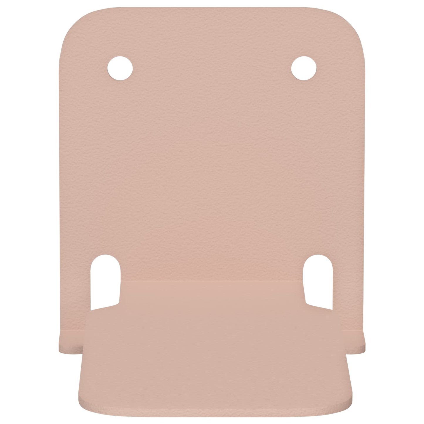 Flytende hylle med hylle 8 pcs Rosa 6 x 10,8 x 6,6 cm
