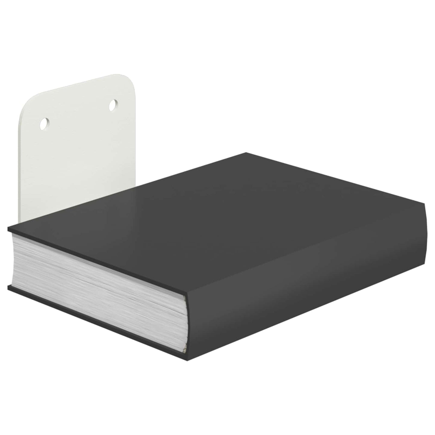 Flytende hylle med hylle 24 pcs Hvit 6 x 10,8 x 6,6 cm