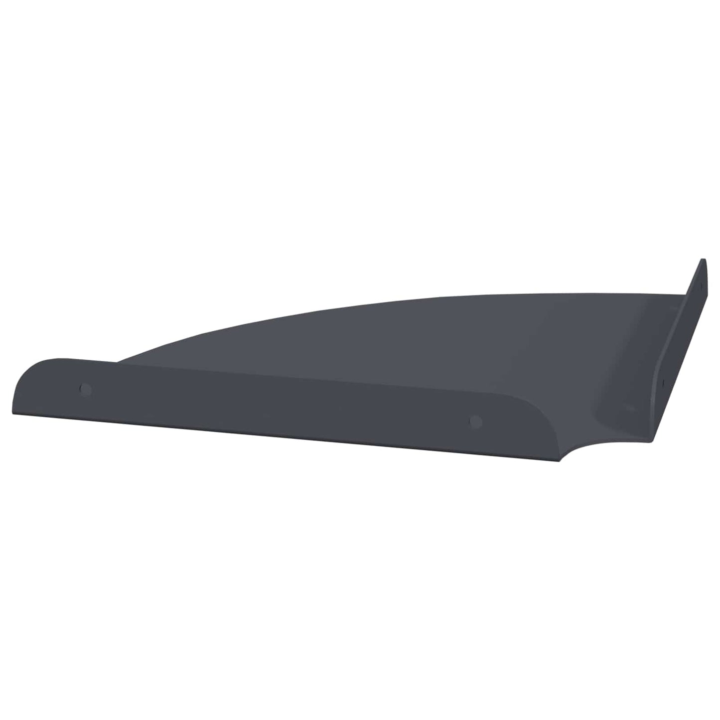 Flytende hylle med hylle 2 pcs Antrasitt 24 x 24 x 2 cm