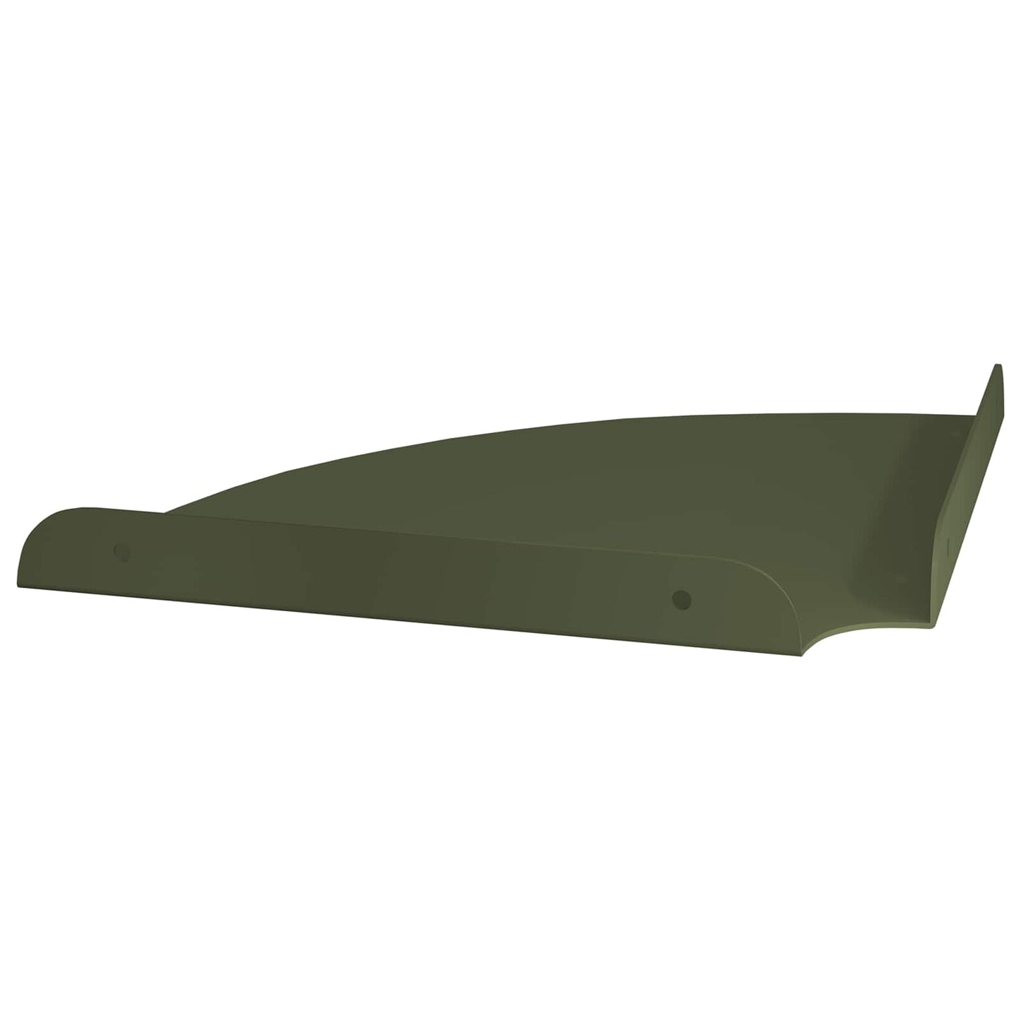 Flytende hylle med hylle 4 pcs Olivengrønn 24 x 24 x 2 cm