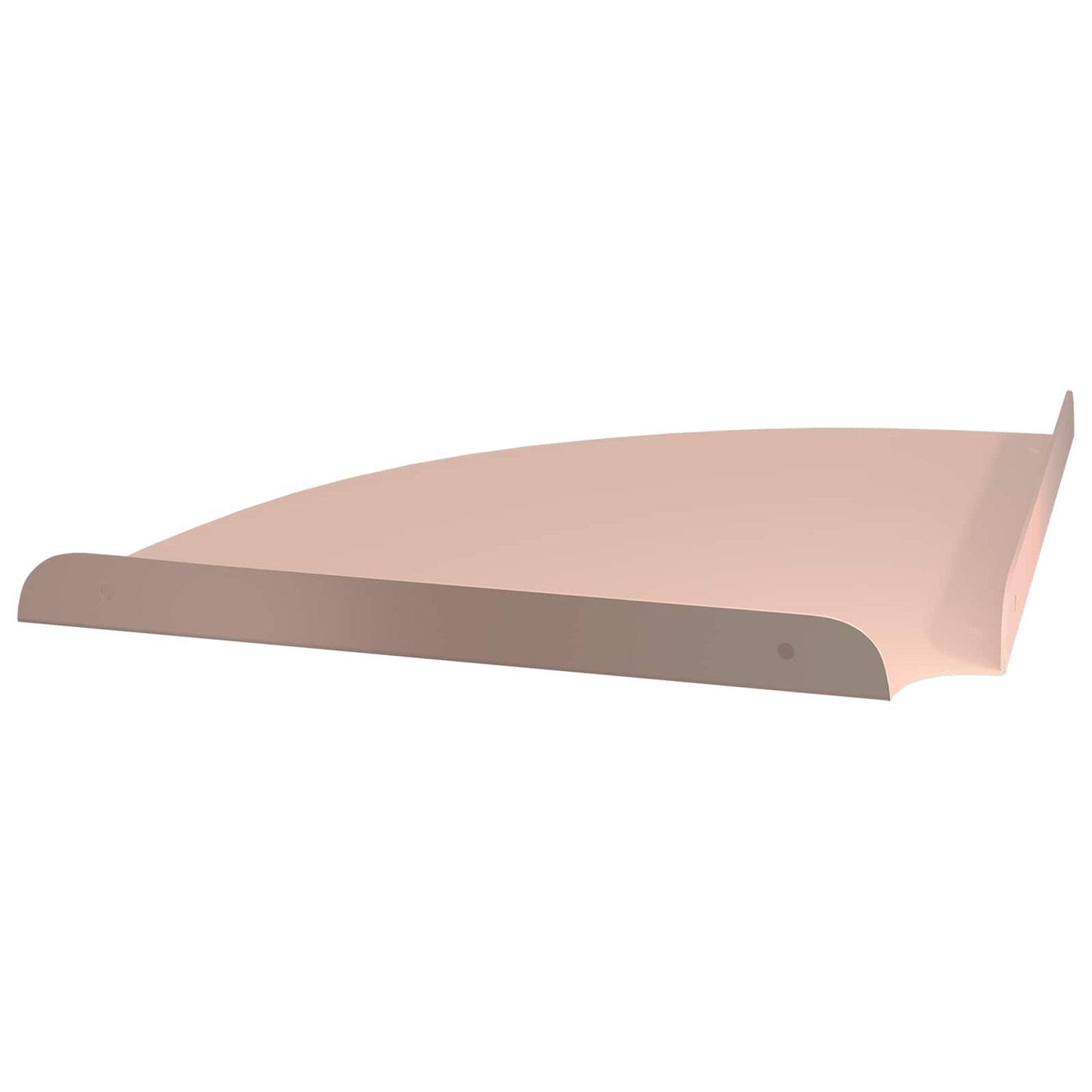Flytende hylle med hylle med lagring 2 pcs Rosa 30 x 30 x 2 cm
