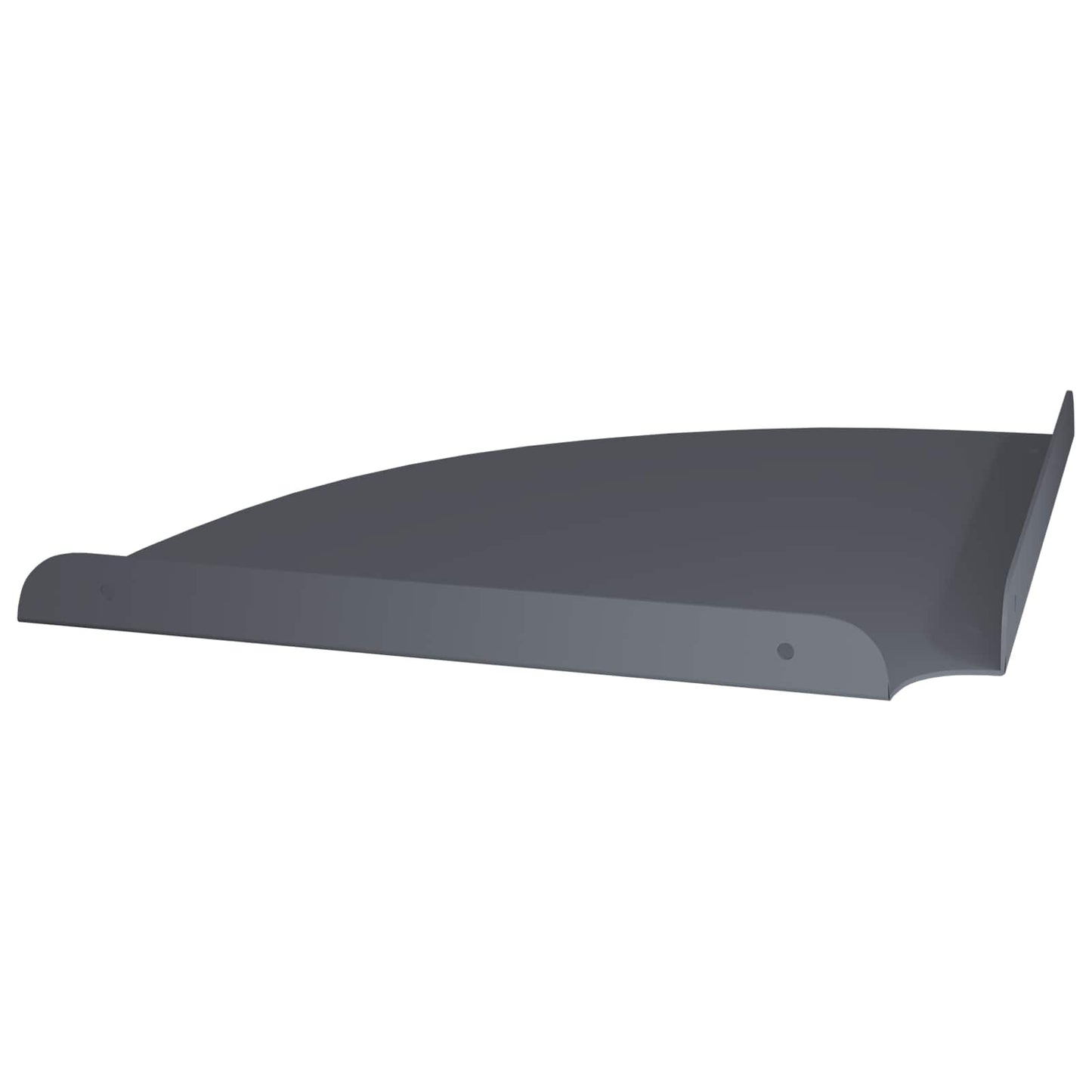 Flytende hylle med hylle 2 pcs Antrasitt 30 x 30 x 2 cm