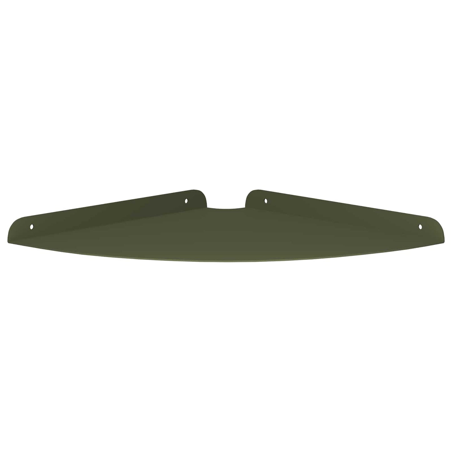 Flytende hylle med hylle 4 pcs Olivengrønn 30 x 30 x 2 cm