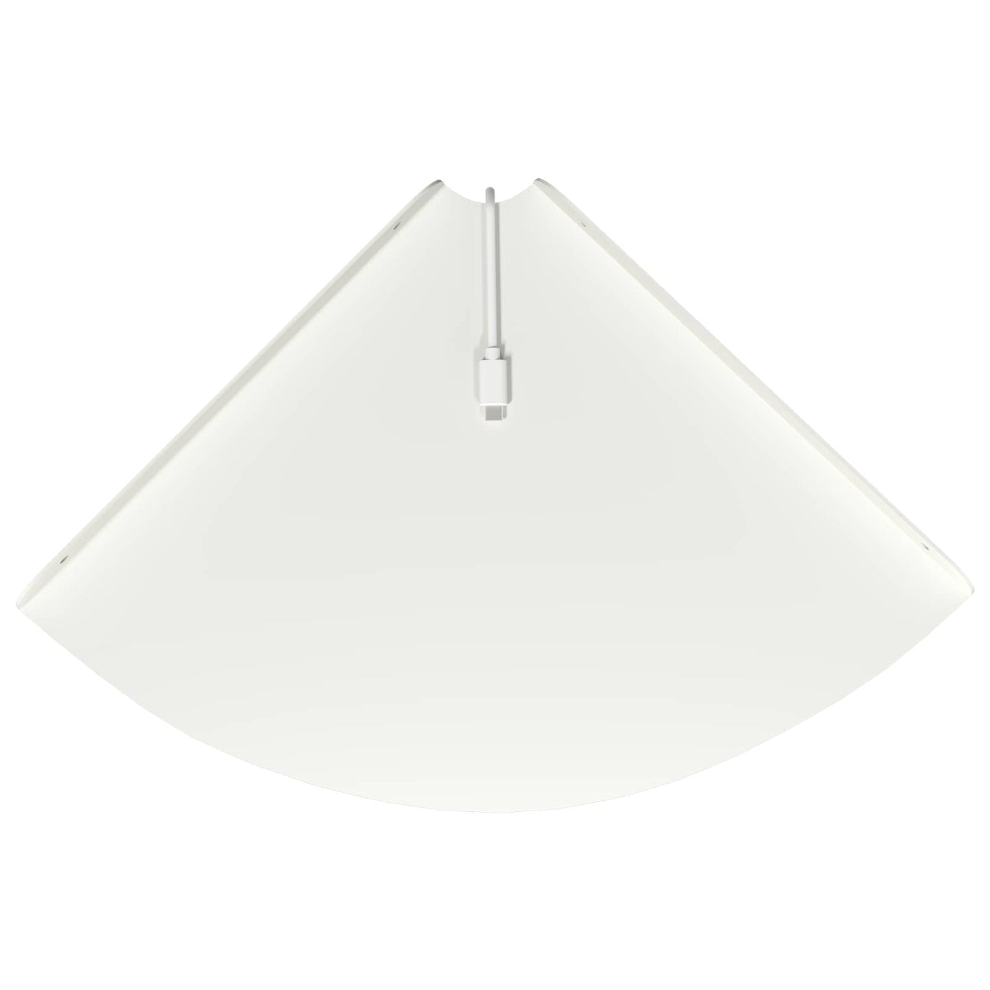 Flytende hylle med hylle med lagring 4 pcs Hvit 30 x 30 x 2 cm