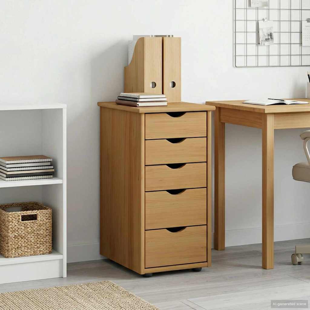 Kabinett Honning brun 34 x 39 x 61,5 cm Massiv furu