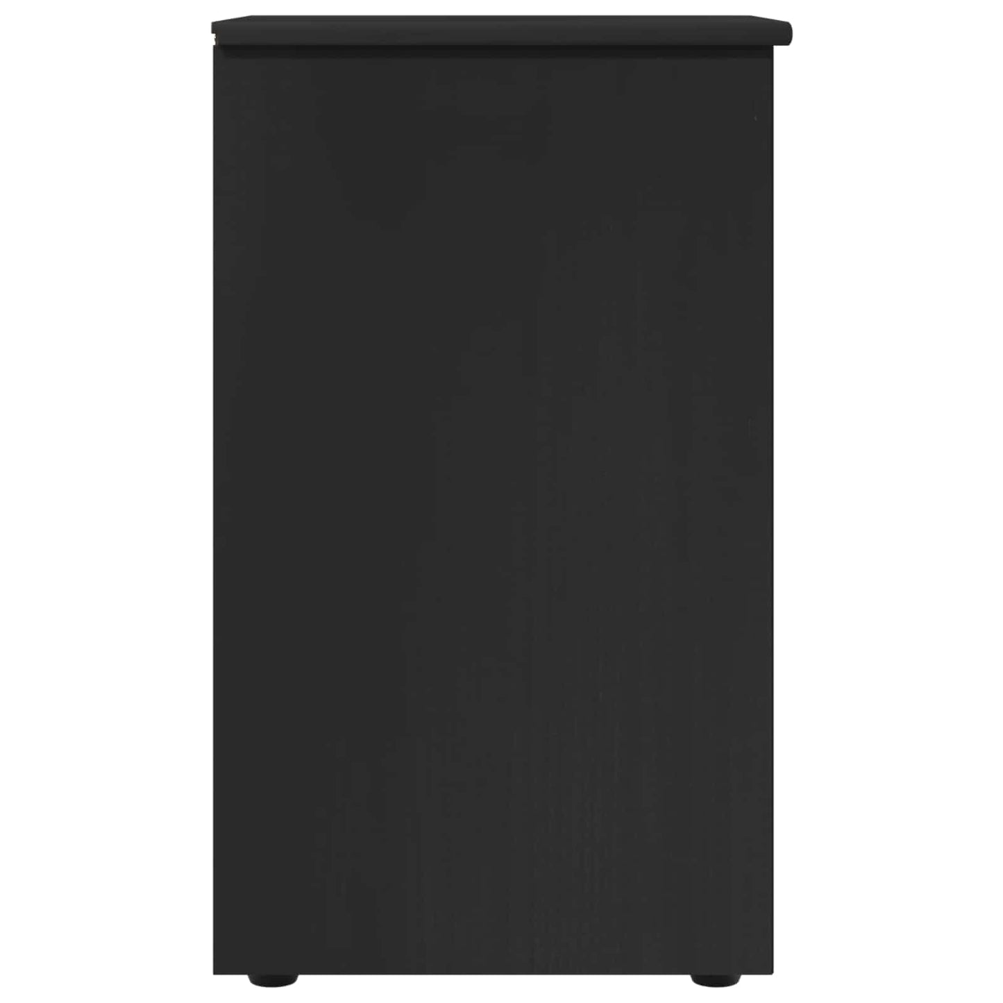 Kabinett Svart 34 x 39 x 61,5 cm Massiv furu