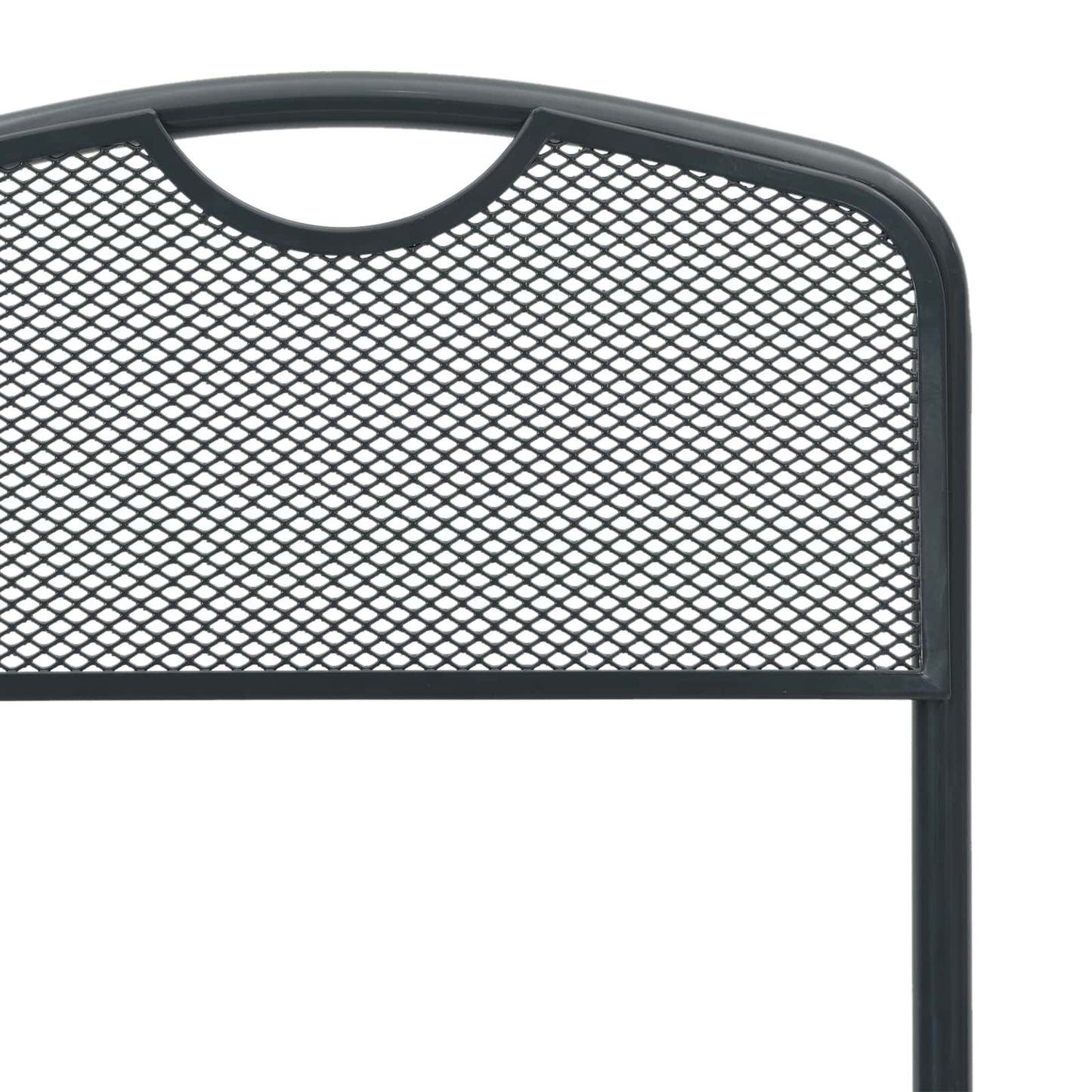 Hagestoler 2 pcs Antrasitt 52,5 x 46 x 82 cm Jern