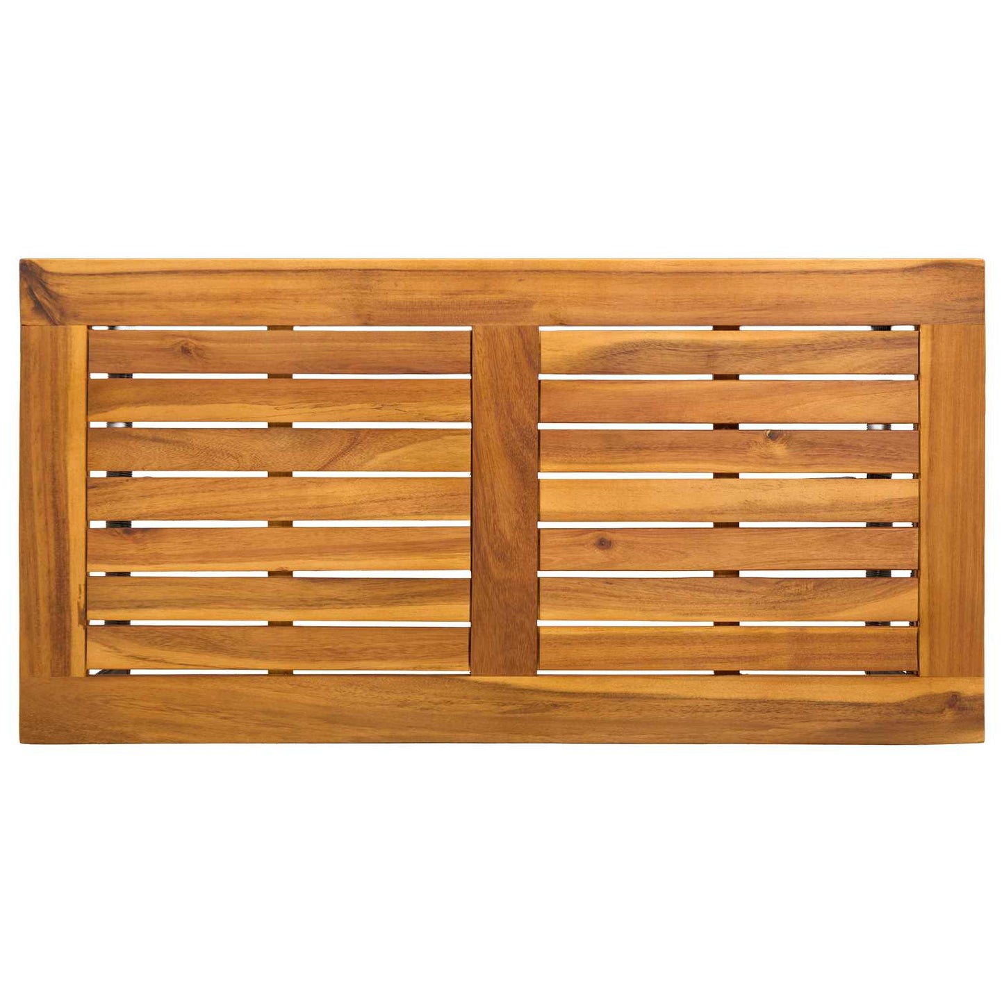 Utebord Svart 80 x 40 x 40 cm Stål og Poly Rattan