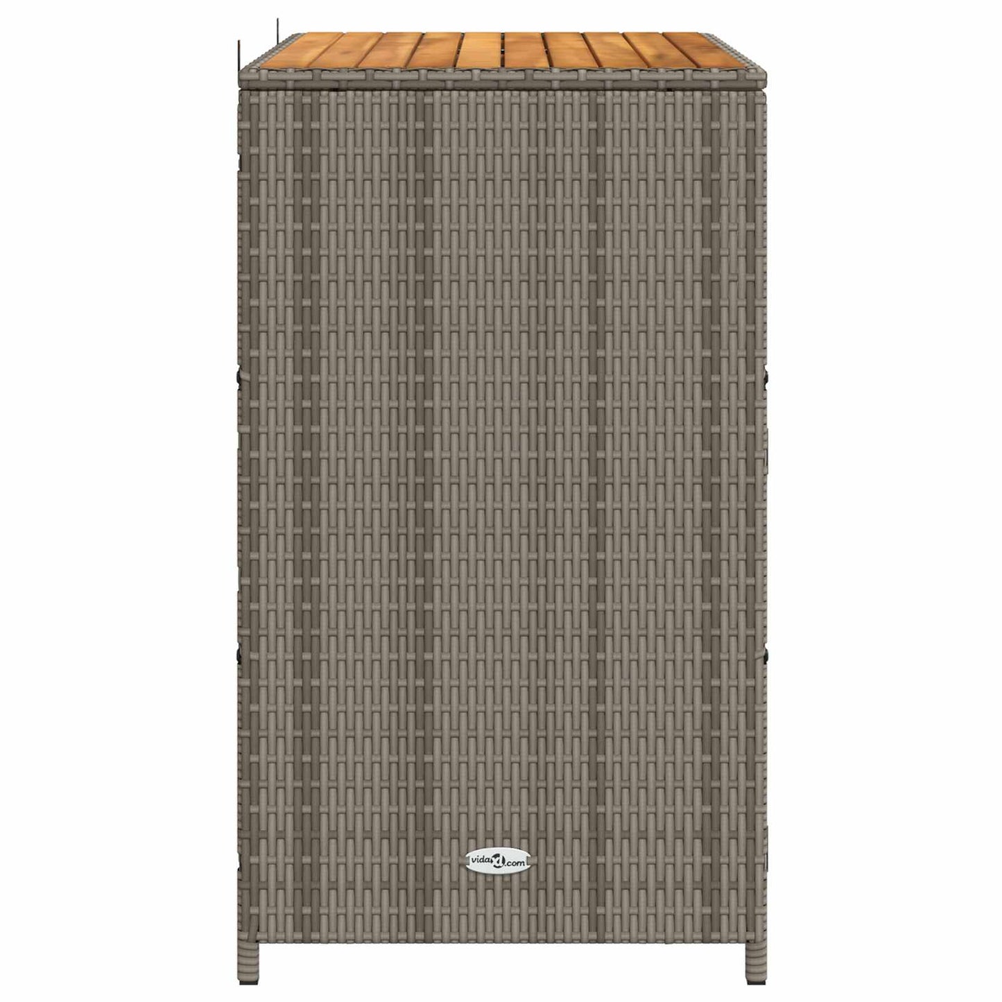 Kabinett med hylle Grå 70 x 50 x 87 cm Polyester og Roly Ratten