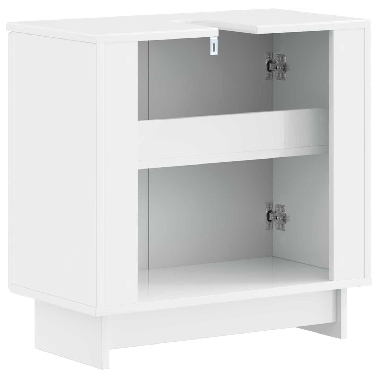Baderomsvaskeskap EDE Høgglans hvit 59,5 x 31,5 x 59 cm