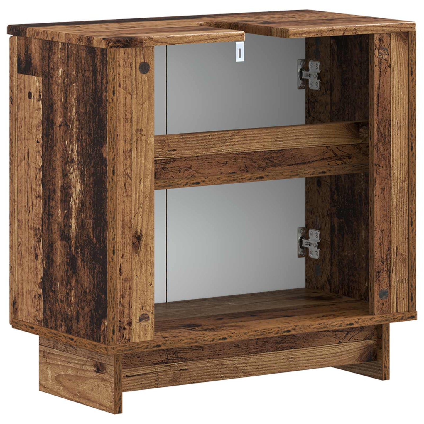 Baderomsvaskeskap EDE Gammelt tre 59,5 x 31,5 x 59 cm