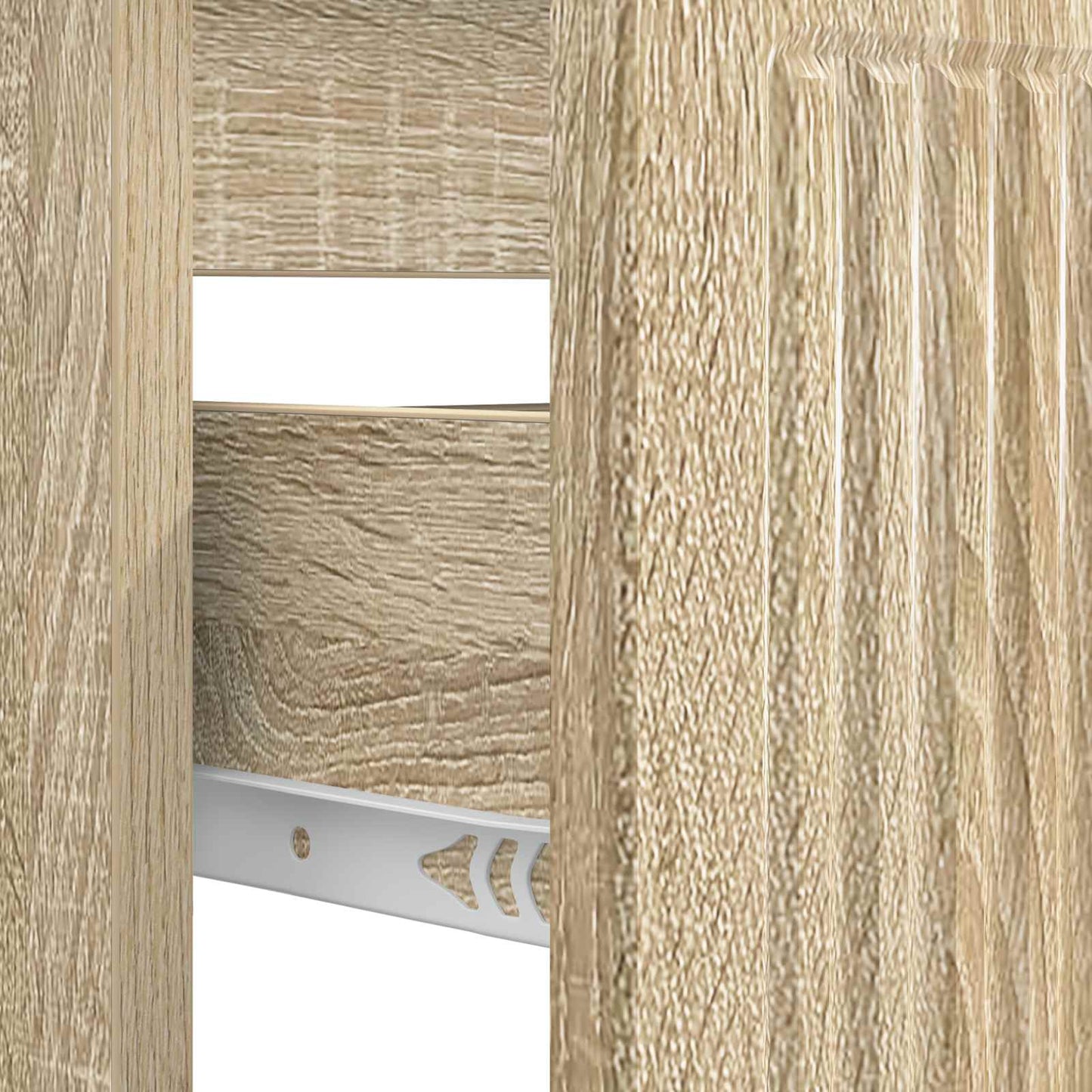 Baderomsvaskeskap EDE Sonoma eik 82 x 41 x 59 cm Konstruert tre