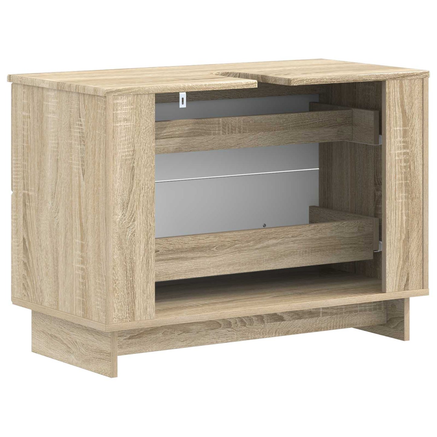 Baderomsvaskeskap EDE Sonoma eik 82 x 41 x 59 cm Konstruert tre