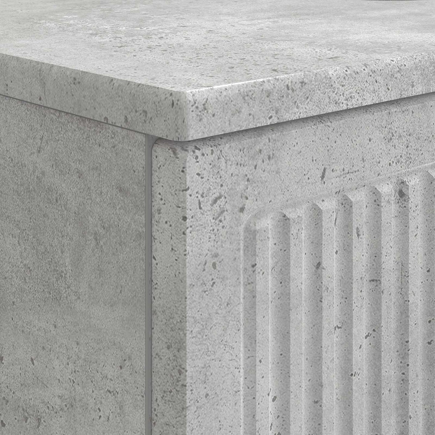 Baderomsvaskeskap EDE Betonggrå 82 x 41 x 59 cm Konstruert tre