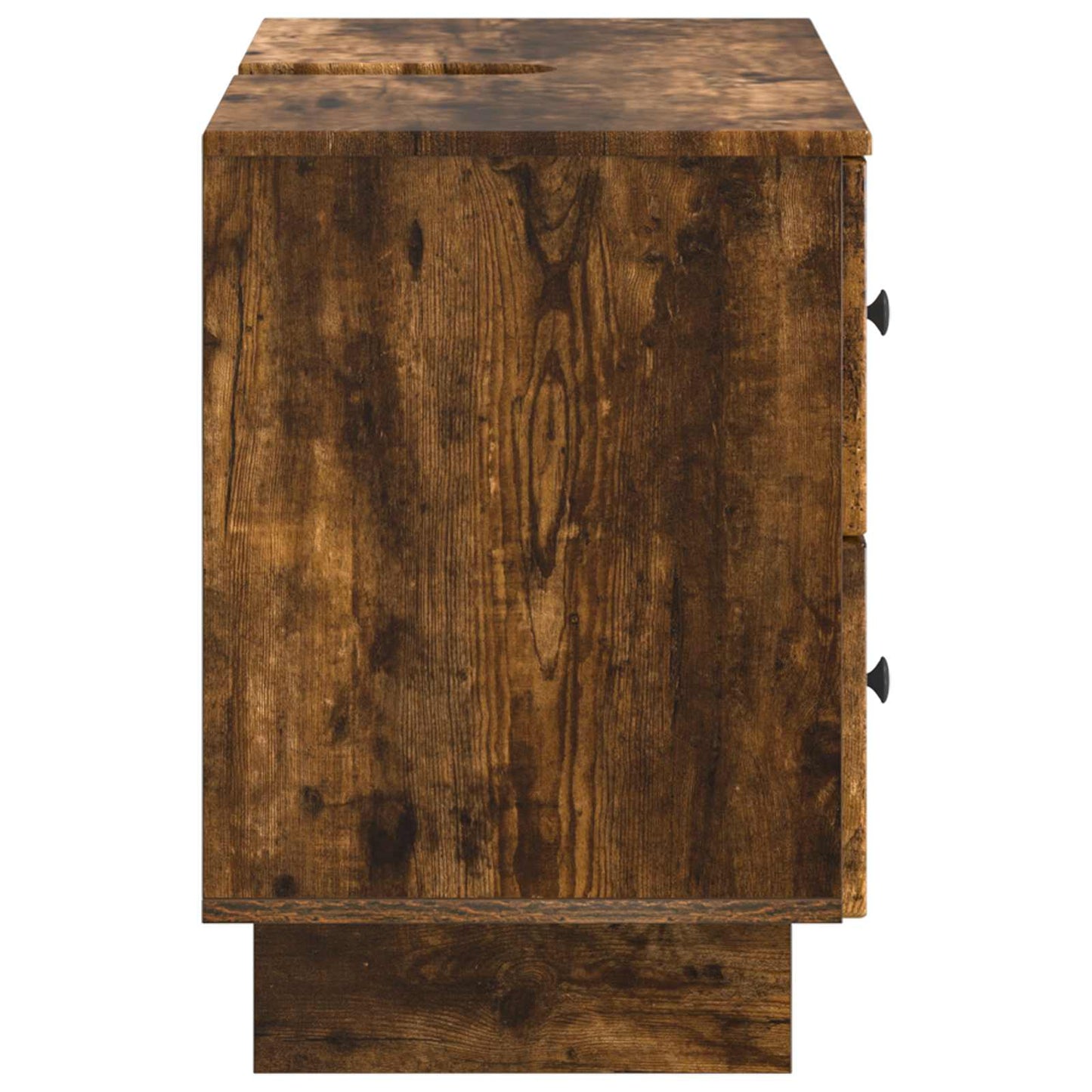 Baderomsvaskeskap EDE Røkt Eik 82 x 41 x 59 cm Konstruert tre