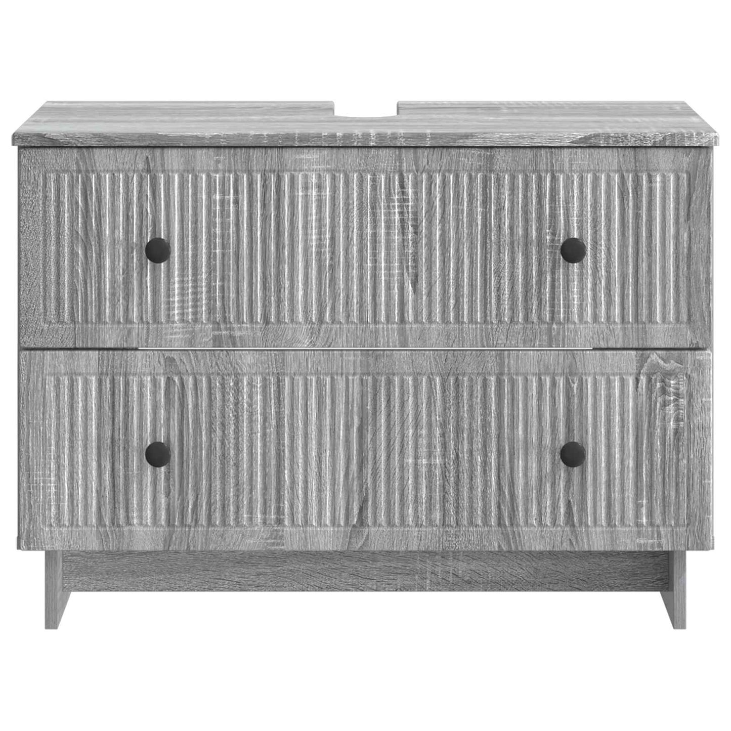 Baderomsvaskeskap EDE Grå Sonoma 82 x 41 x 59 cm Konstruert tre