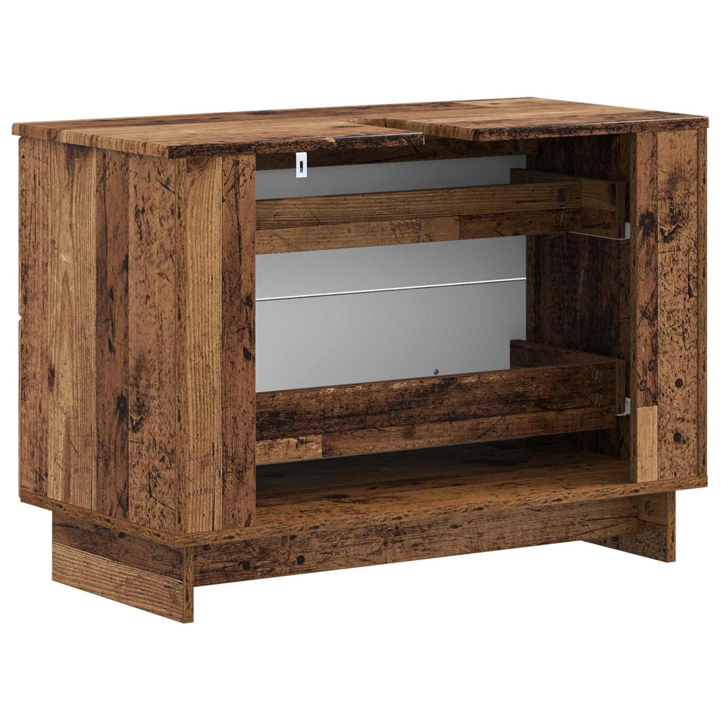 Baderomsvaskeskap EDE Gammelt tre 82 x 41 x 59 cm