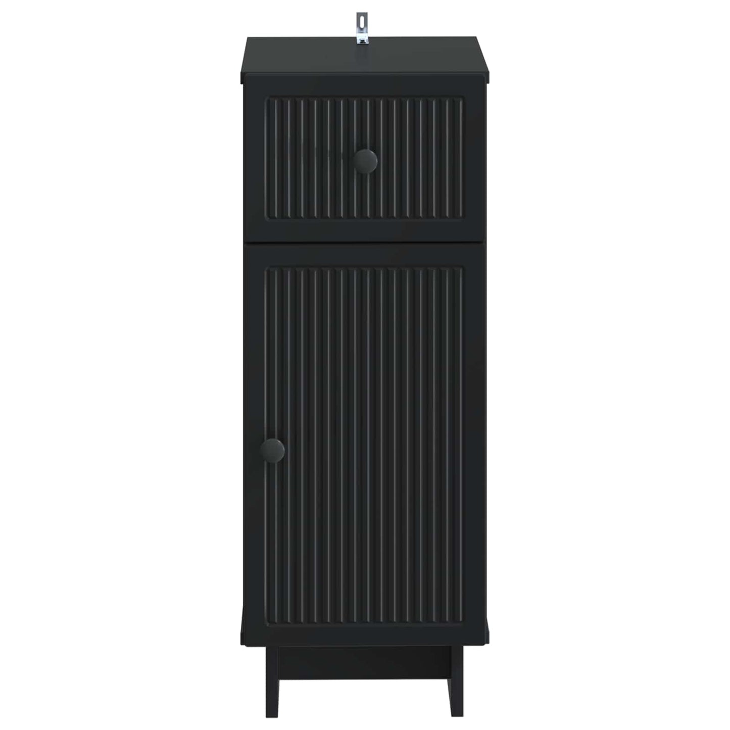 Baderom Oppbevaringsskap EDE Svart 30 x 31 x 80 cm