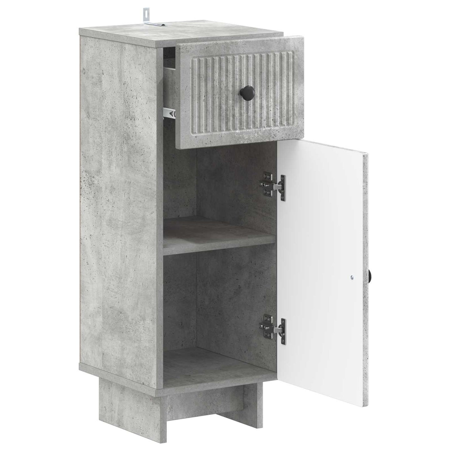 Baderom Oppbevaringsskap EDE Betonggrå 30 x 31 x 80 cm