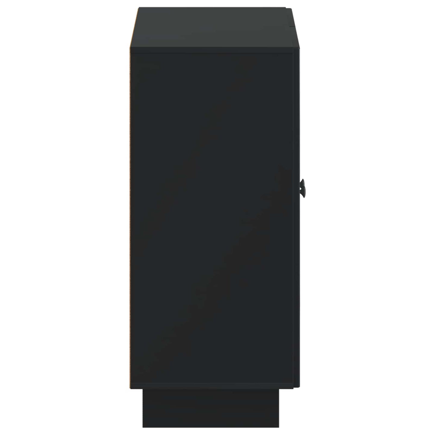 Sko Skap EDE 59,5 x 39,5 x 90 cm Konstruert tre Svart