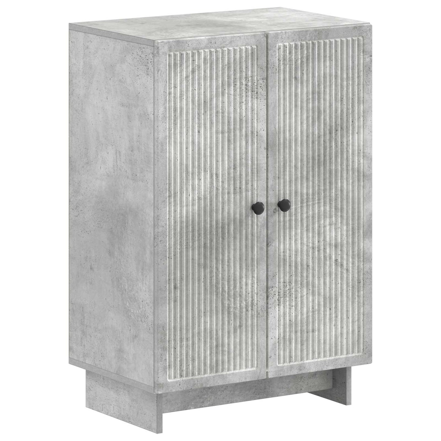 Sko Skap EDE 59,5 x 39,5 x 90 cm Konstruert tre Betonggrå