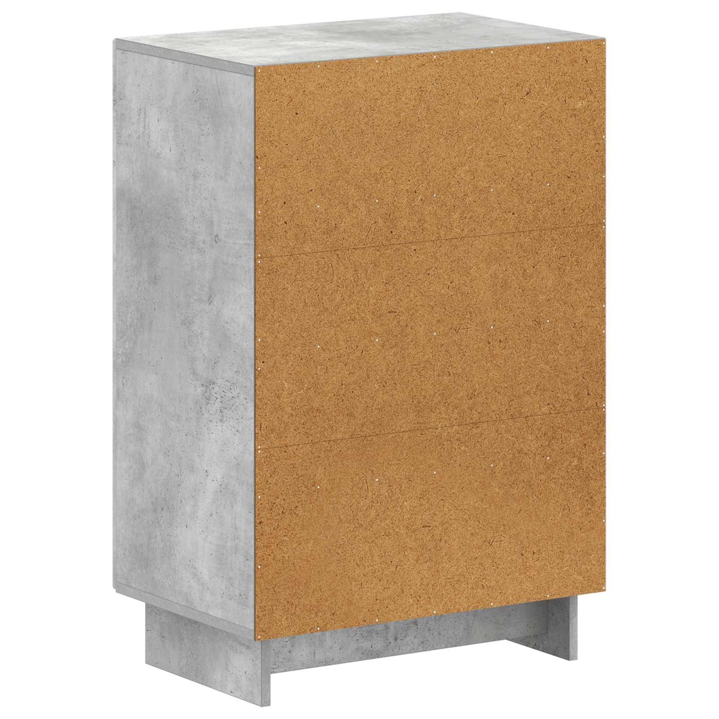 Sko Skap EDE 59,5 x 39,5 x 90 cm Konstruert tre Betonggrå