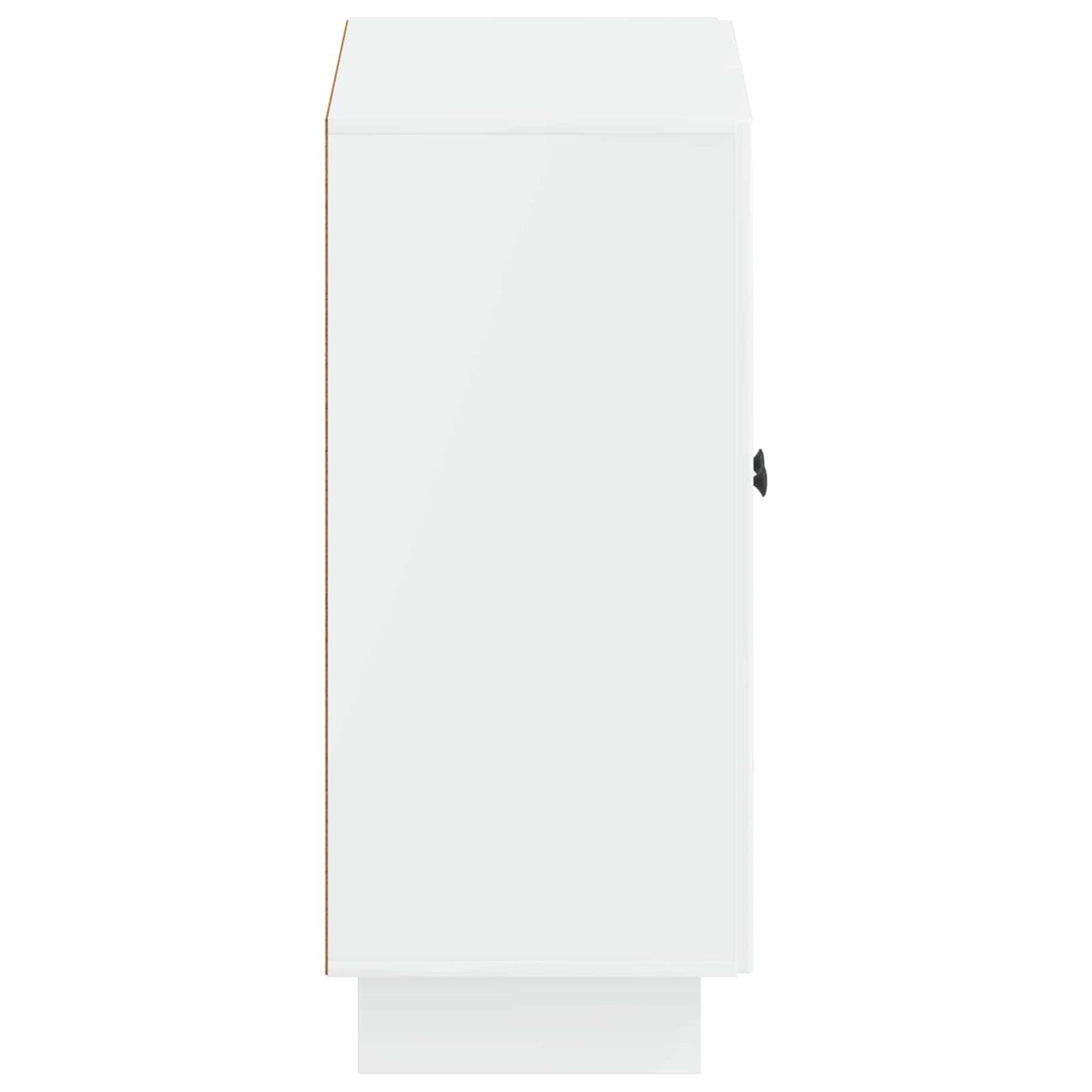 Sko Skap EDE 59,5 x 39,5 x 90 cm Konstruert tre Høgglans hvit