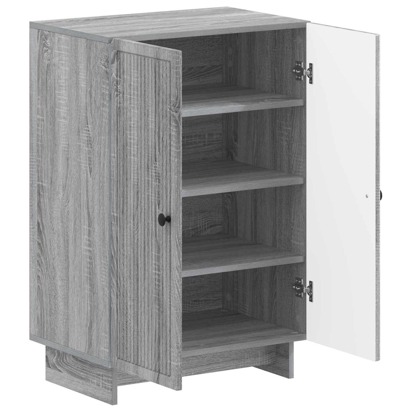 Sko Skap EDE 59,5 x 39,5 x 90 cm Konstruert tre Grå Sonoma