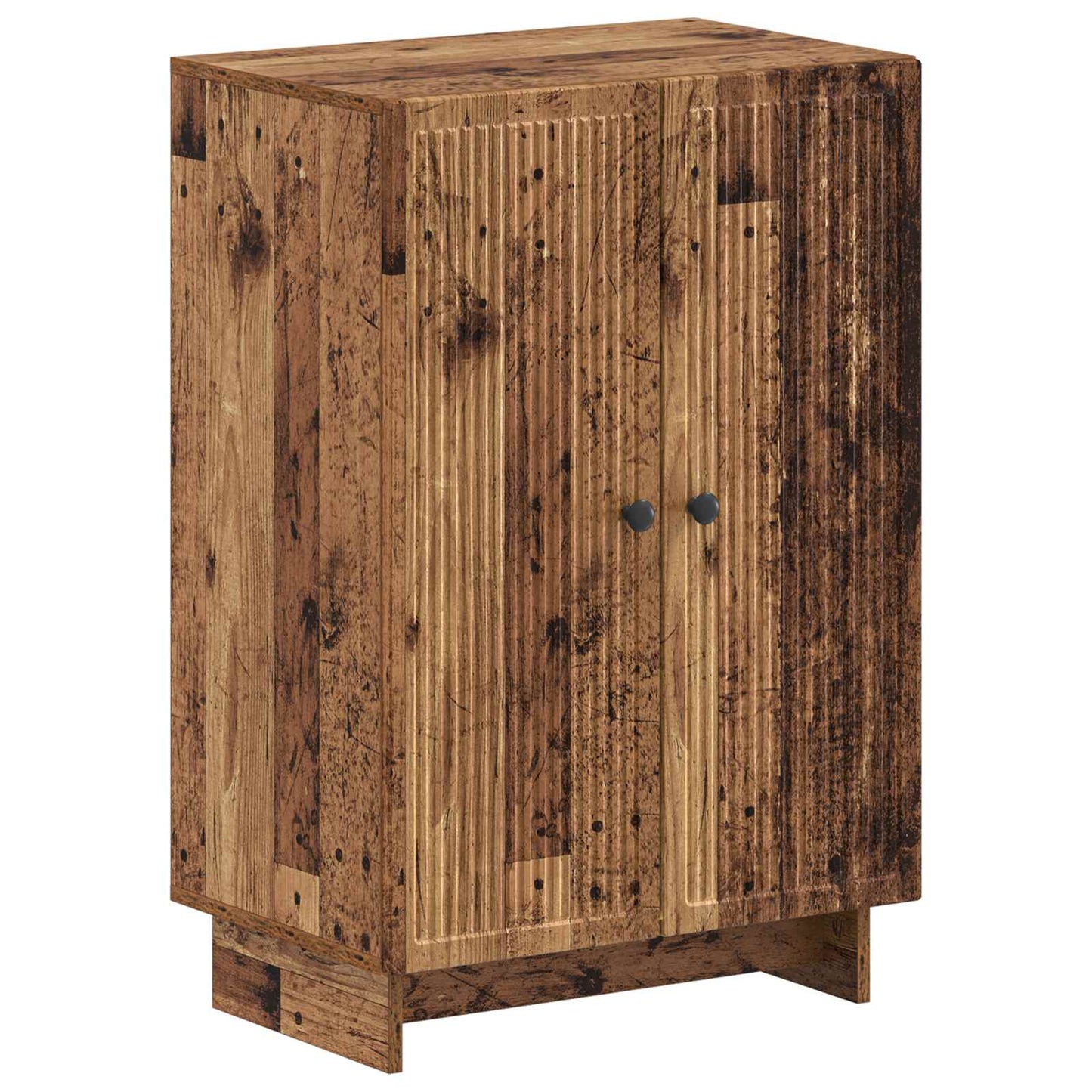 Sko Skap EDE 59,5 x 39,5 x 90 cm Konstruert tre Gammelt tre