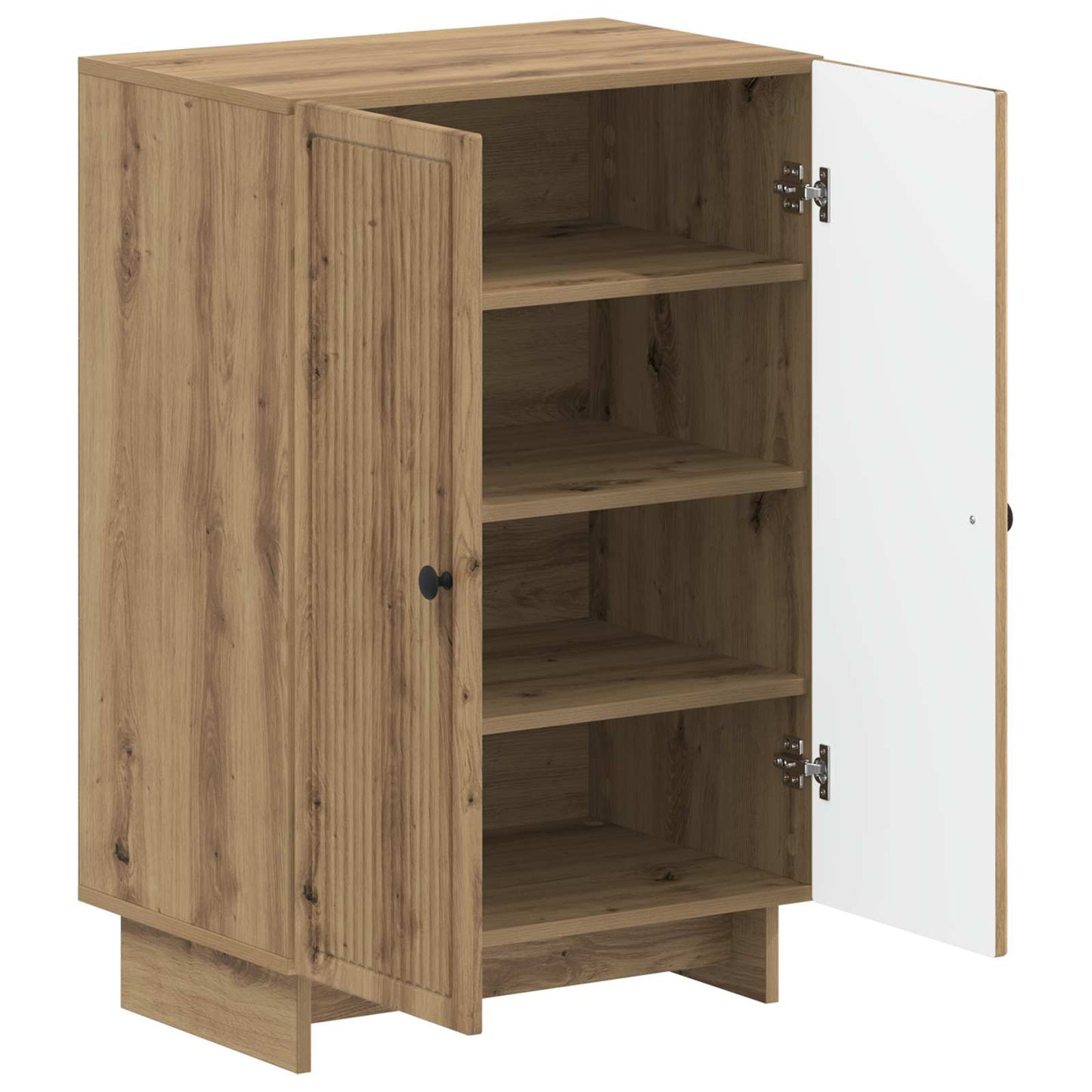 Sko Skap EDE 59,5 x 39,5 x 90 cm Konstruert tre Artisan eik
