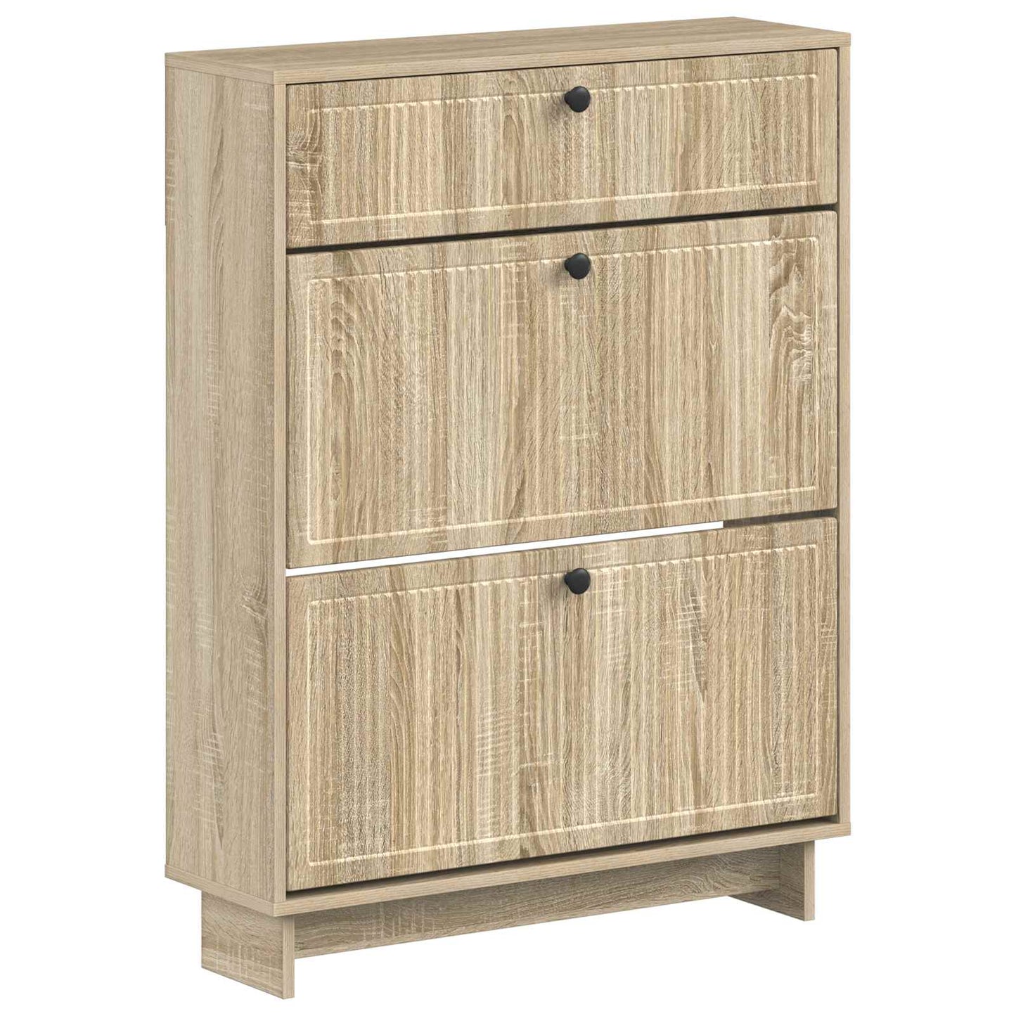 Sko Skap EDE 78 x 24 x 103 cm Konstruert tre Sonoma eik