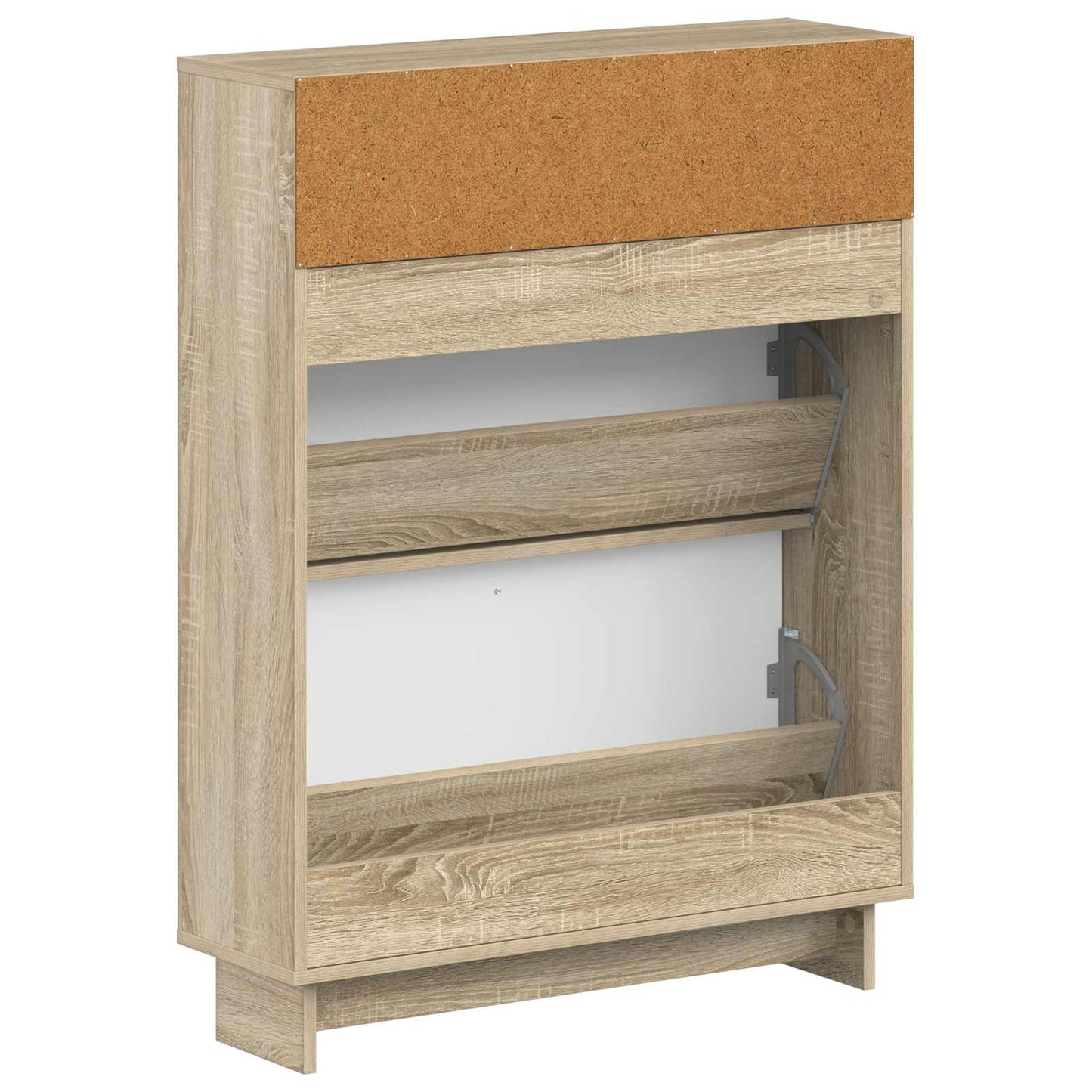 Sko Skap EDE 78 x 24 x 103 cm Konstruert tre Sonoma eik