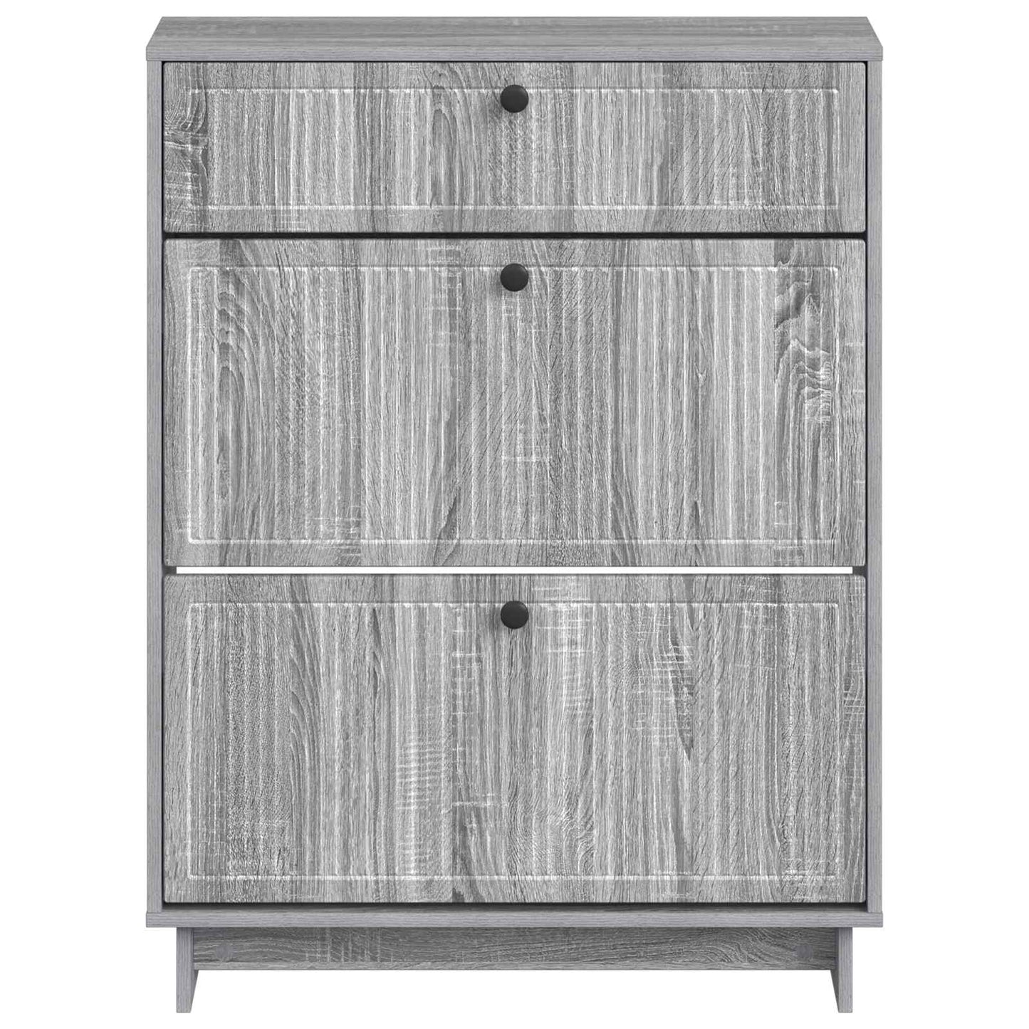 Sko Skap EDE 78 x 24 x 103 cm Konstruert tre Grå Sonoma